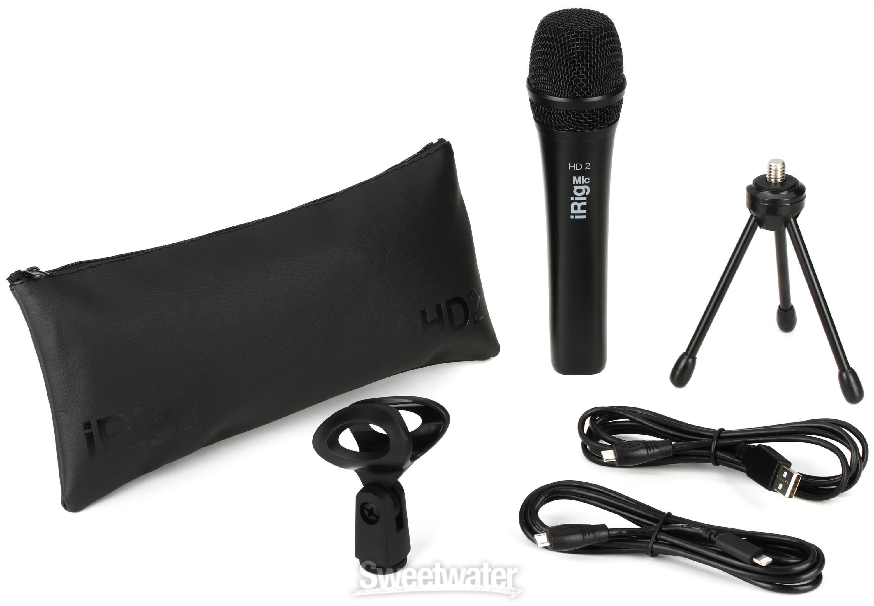 IK Multimedia iRig Mic HD 2 Handheld iOS/USB Microphone | Sweetwater