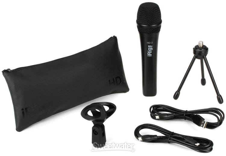  IK Multimedia iRig Mic HD 2 High-Definition Handheld Digital  Microphone for iPhone, iPad, Mac and PC : Musical Instruments