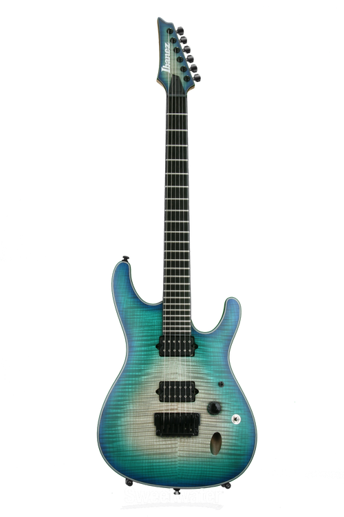 Ibanez Iron Label SIX6FDFM - Blue Space Burst