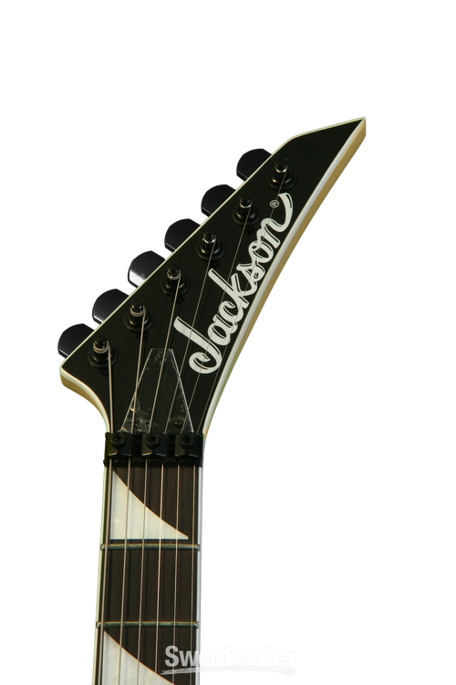 Jackson JS32 Rhoads - Black with White Bevels