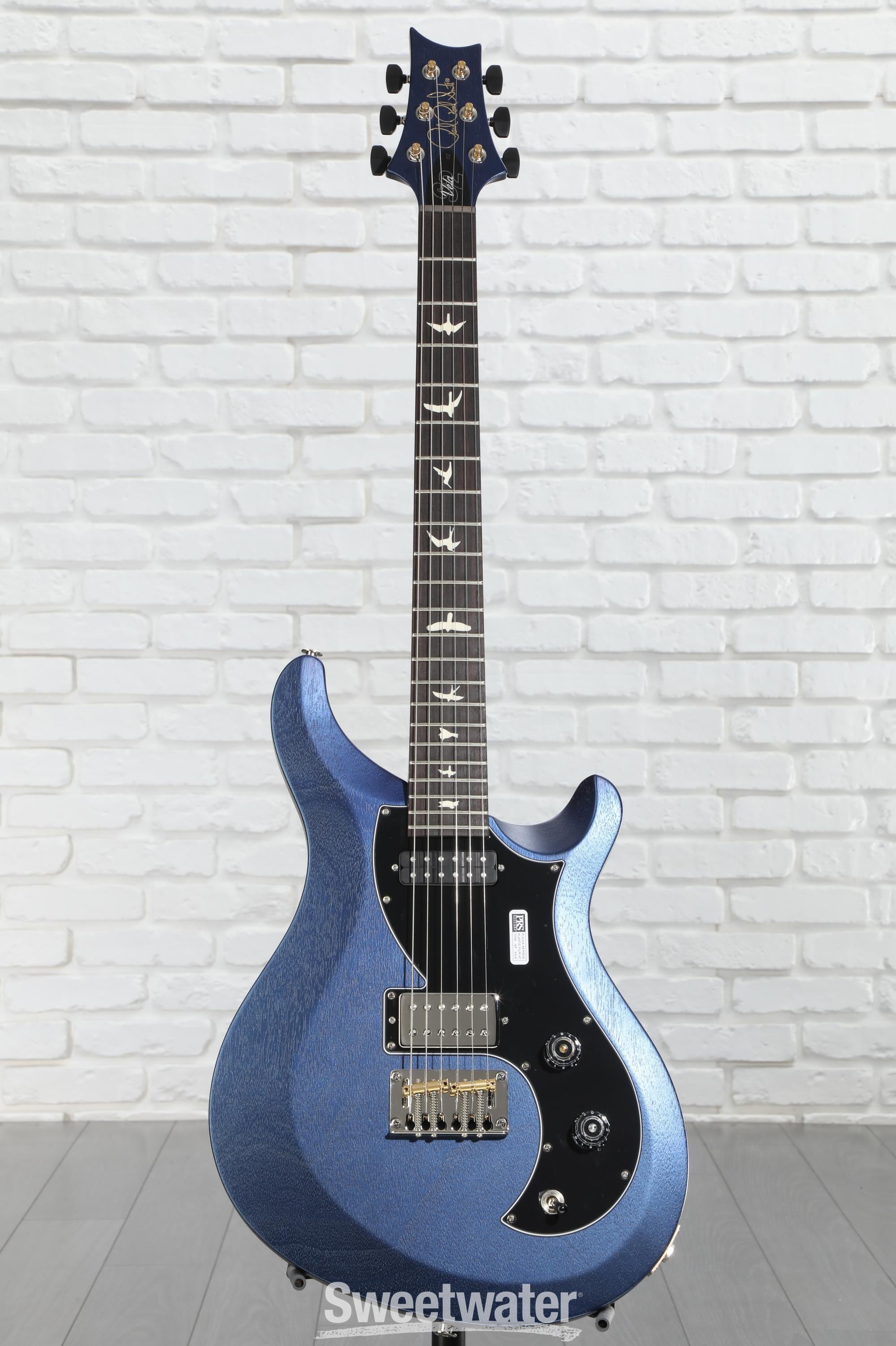 PRS S2 Vela Satin Electric Guitar - Metallic Midnight | Sweetwater