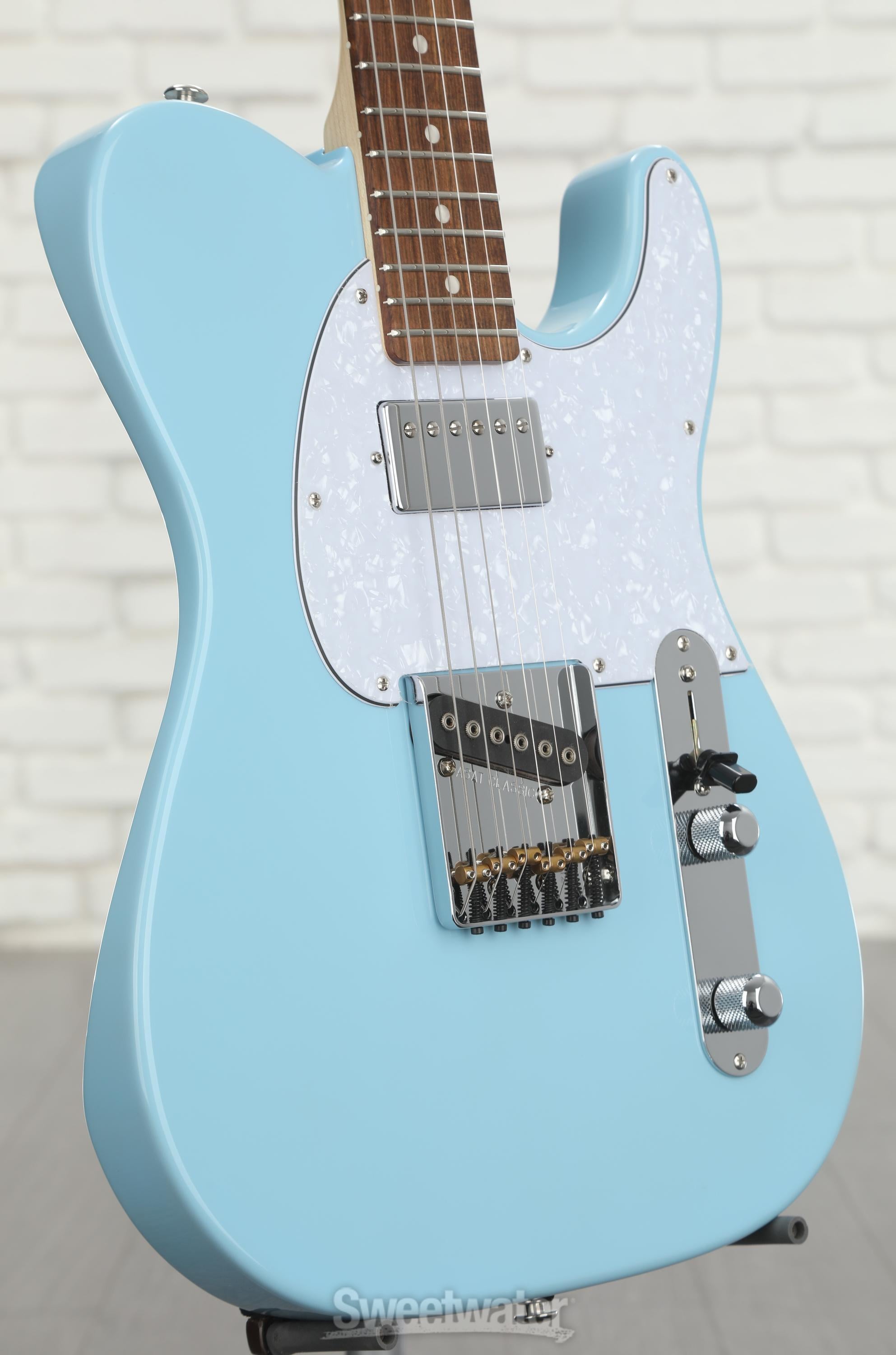 G&L Fullerton Deluxe ASAT Classic Bluesboy Electric Guitar - Himalayan ...