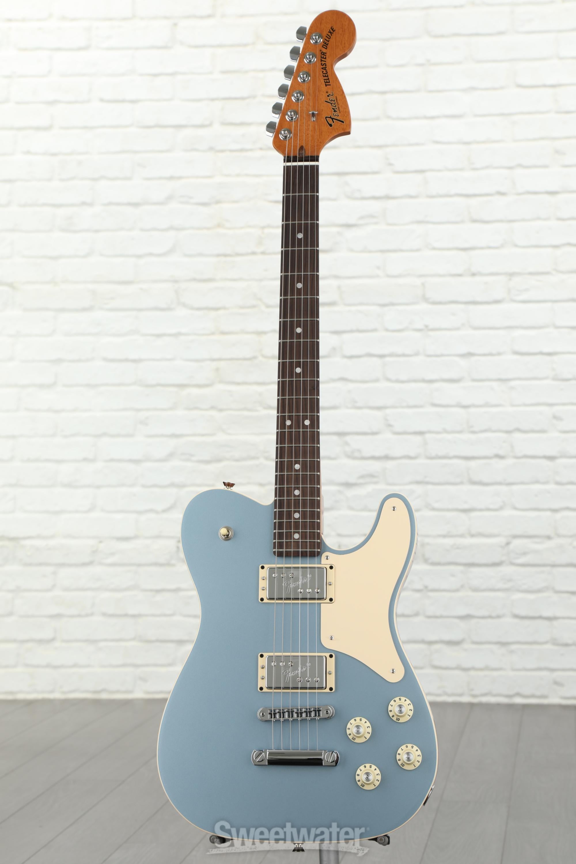 Fender Limited Edition Parallel Universe Troublemaker Tele Deluxe - Ice  Blue Metallic w/ Rosewood Fingerboard