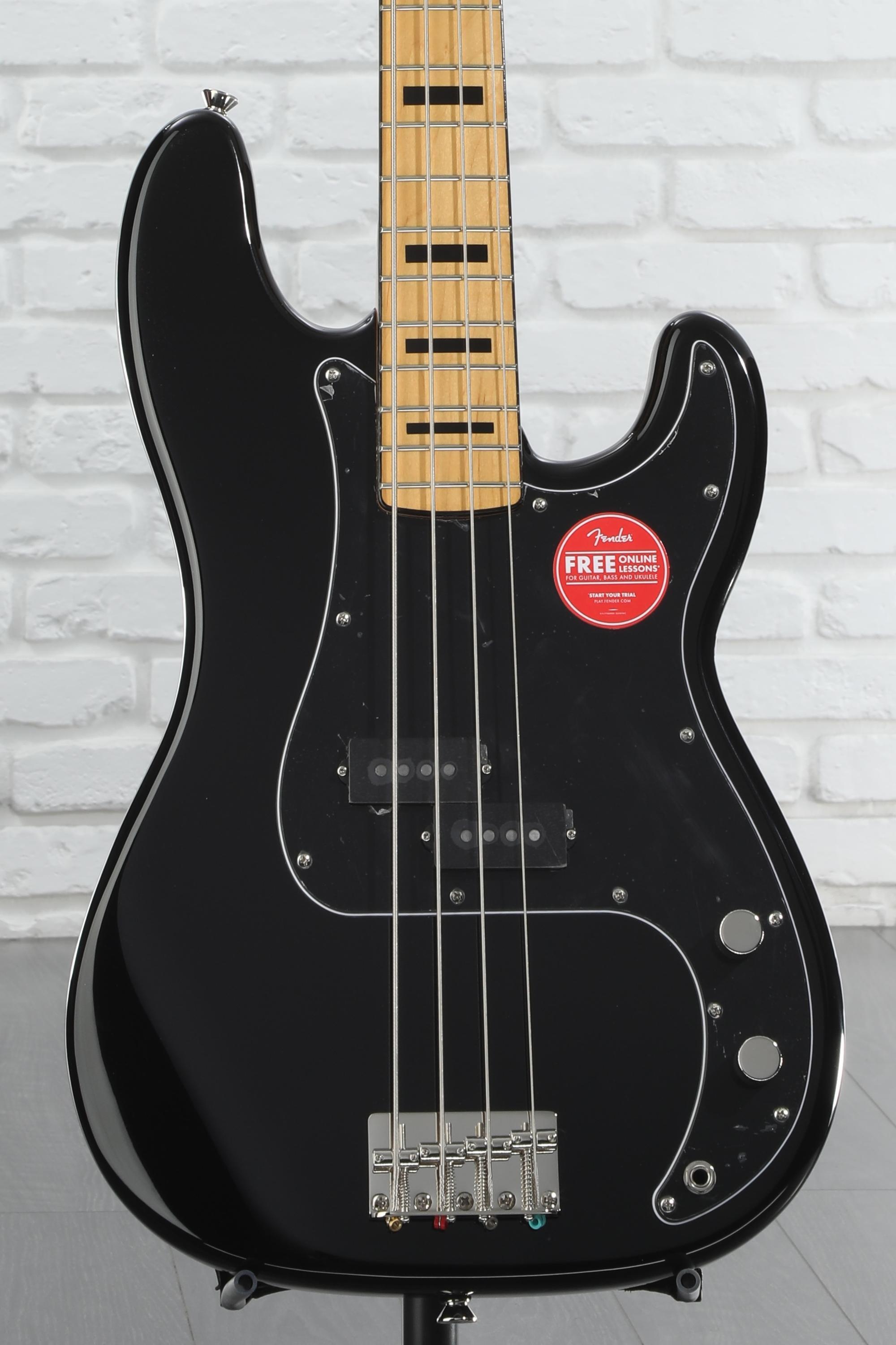 Squier Classic Vibe '70s Precision Bass - Black | Sweetwater