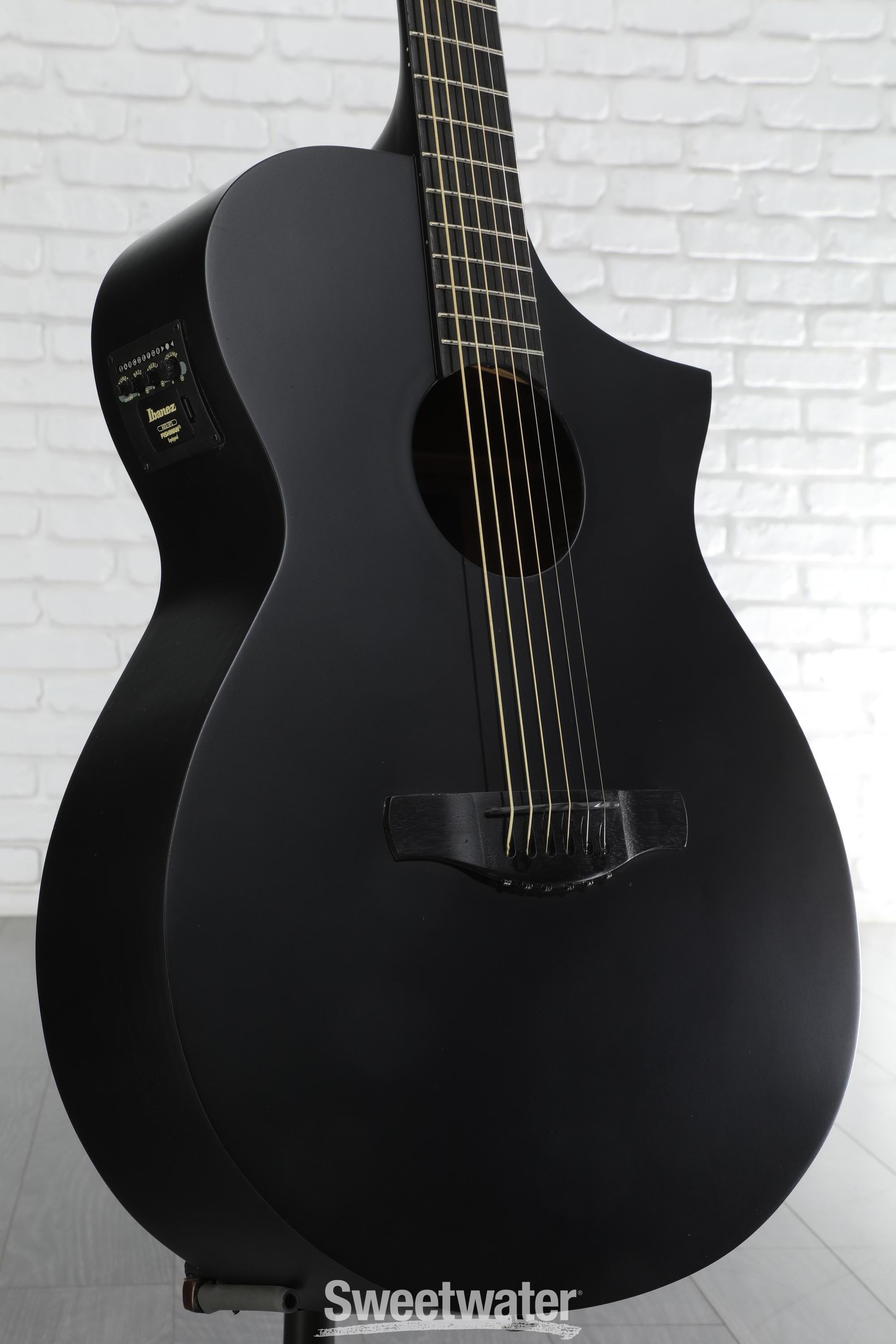 Ibanez AEWC621 Acoustic-electric Guitar - Black Out | Sweetwater