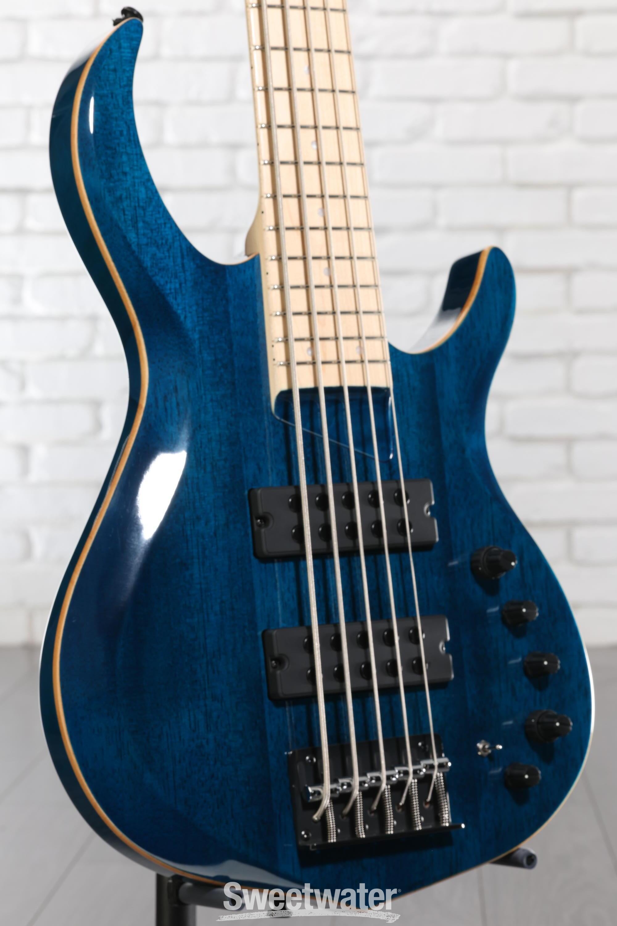 Sire Marcus Miller M2 5-string Bass Guitar - Transparent Blue