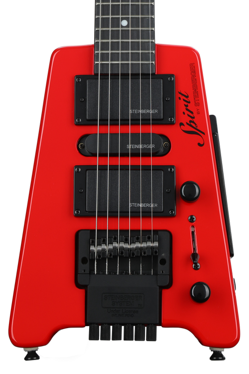 Steinberger Spirit GT-PRO Deluxe Electric Guitar - Hot Rod Red