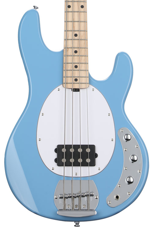 Sterling By Music Man StingRay RAY4 Bass Guitar - Chopper Blue