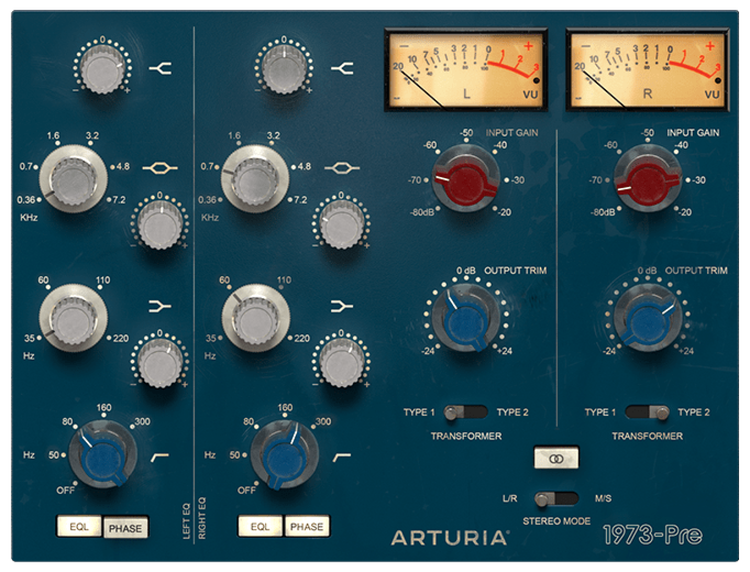 Arturia 1973-Pre Preamp Plug-in Software | Sweetwater
