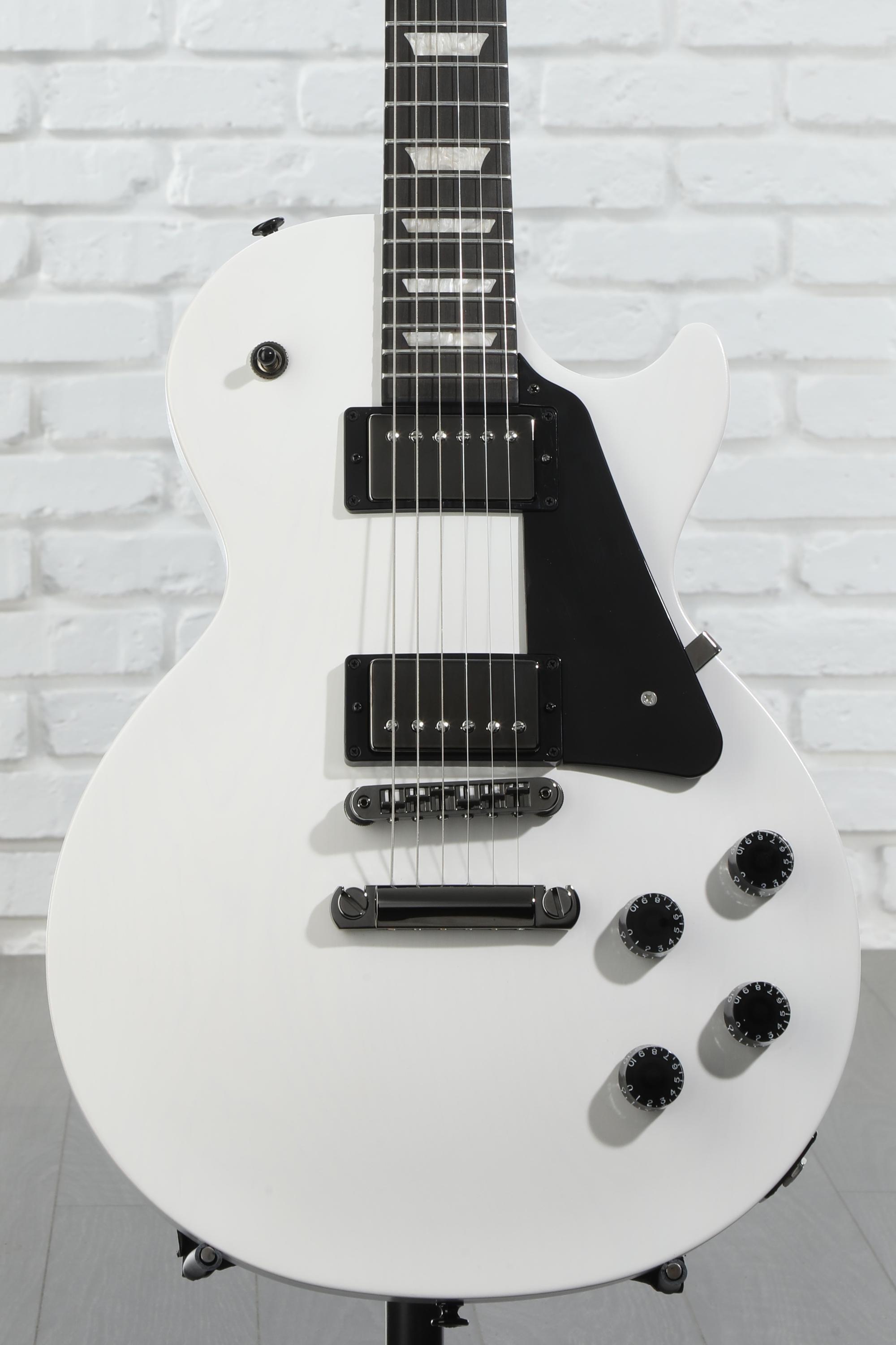 gibson Les Paul studio faded ホワイト Gibson Les Paul Studio Modern Electric Guitar - Worn White