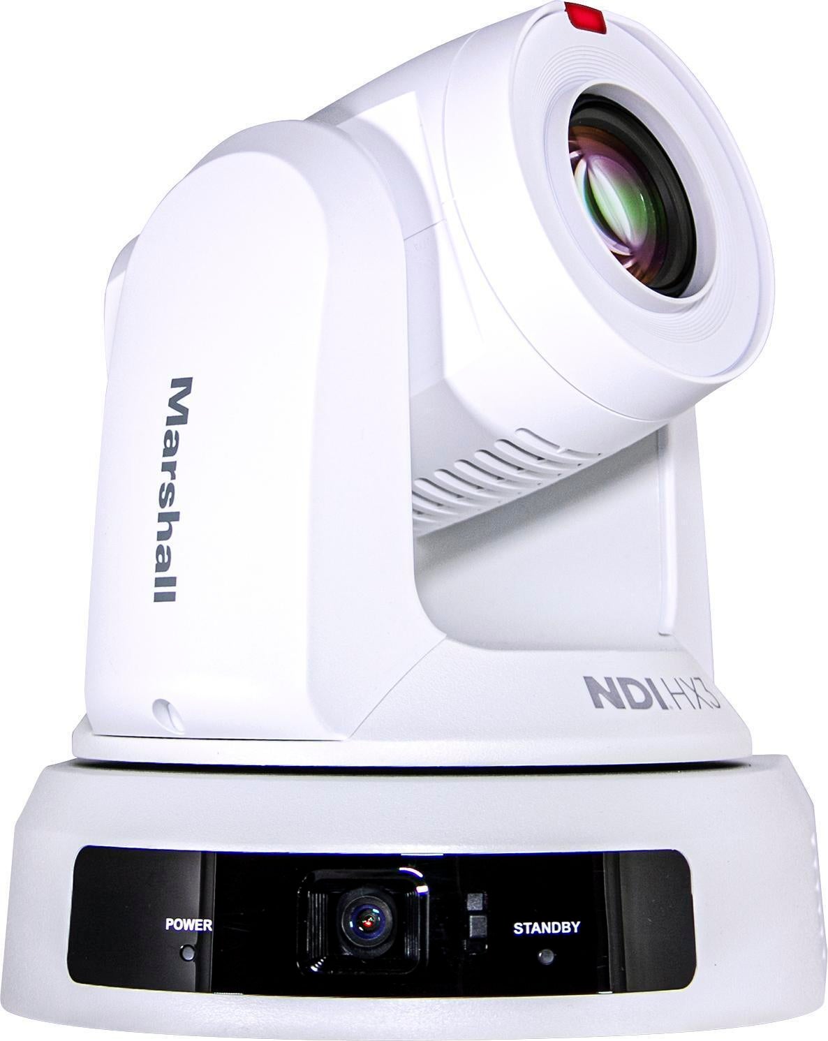 Photo of Marshall Electronics CV625-TWN 25x UHD60 NDI|HX2/HX3 Auto-tracking PTZ with Dual Cameras - White