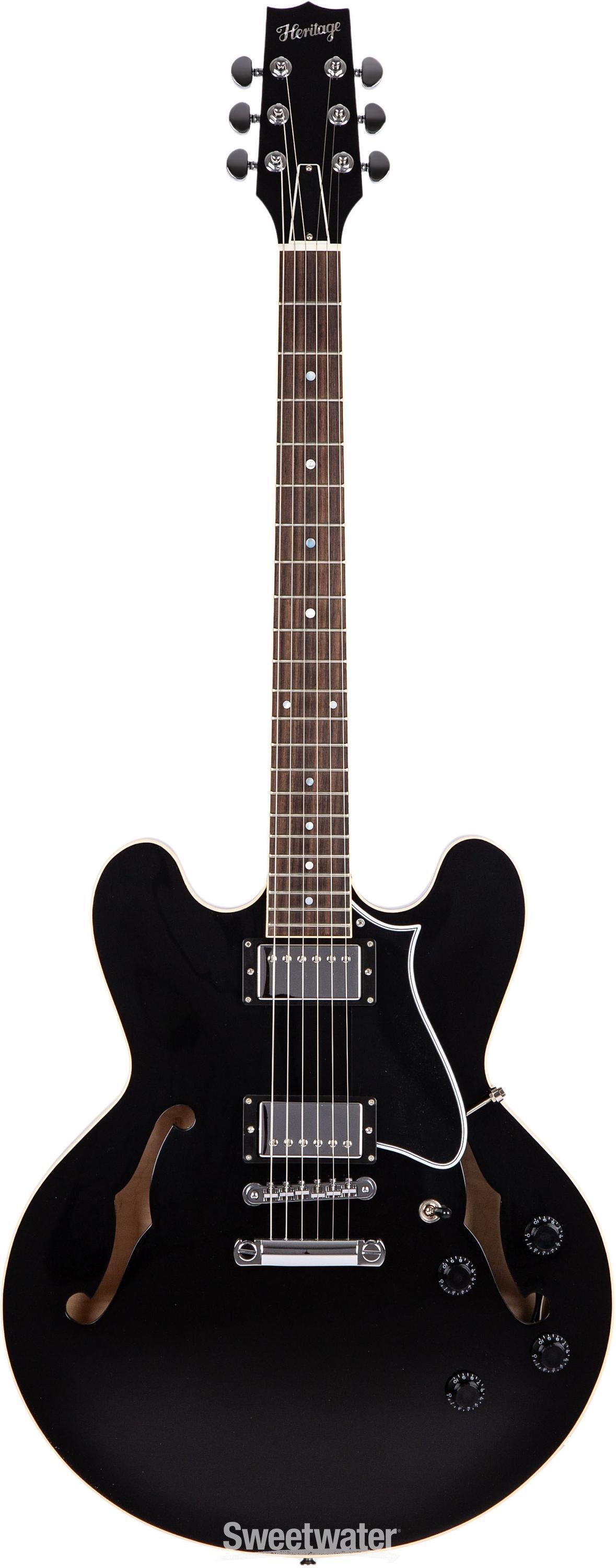 Heritage Standard II H-535 Semi-hollowbody Electric Guitar - Ebony