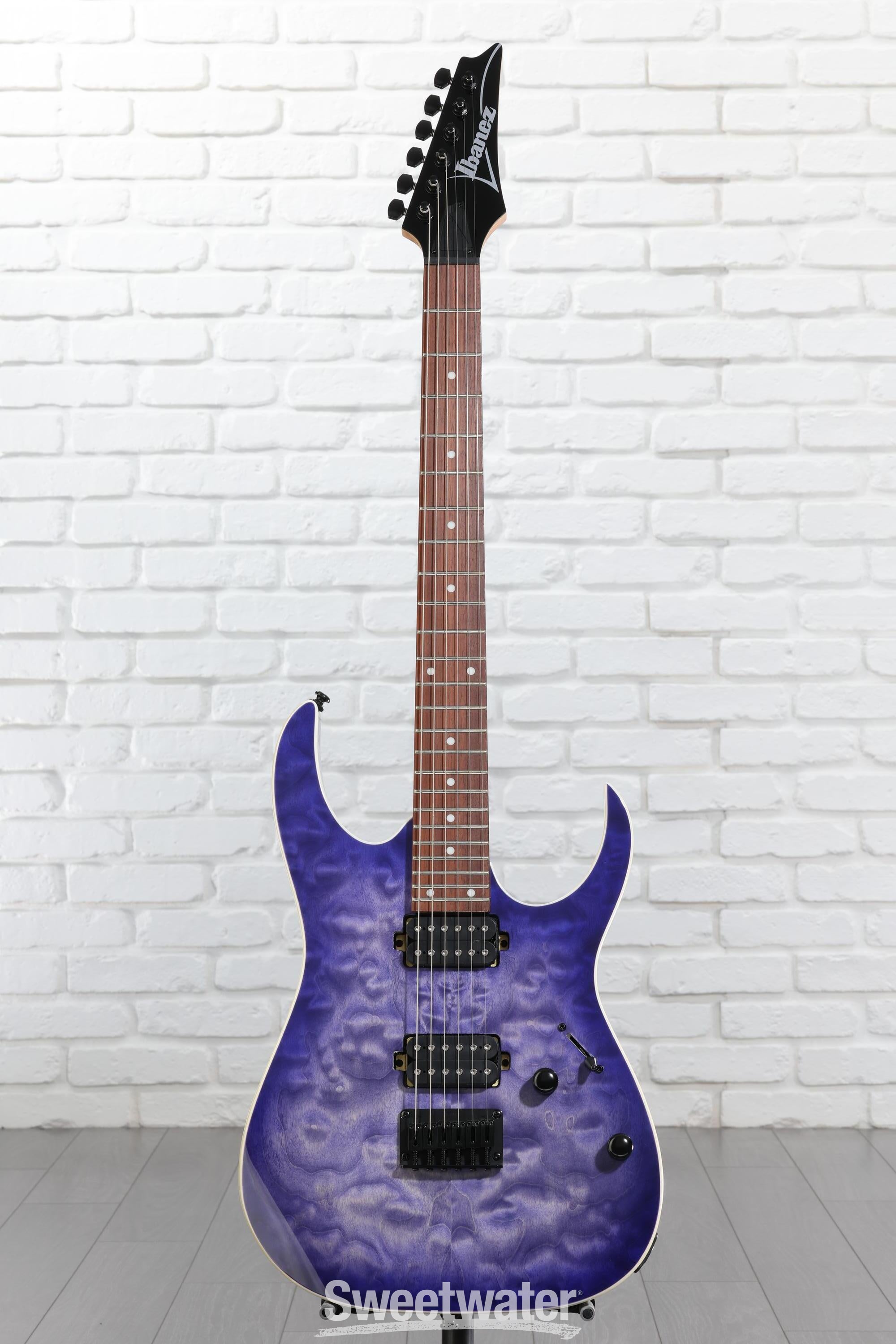 エレキギターIbanez RG421QM 付属品付き Amazon.com: Ibanez RG421QM