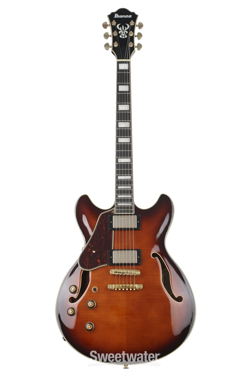 Ibanez Artcore Expressionist AS93FM Left-handed Semi-hollow Electric Guitar  - Violin Sunburst | Sweetwater