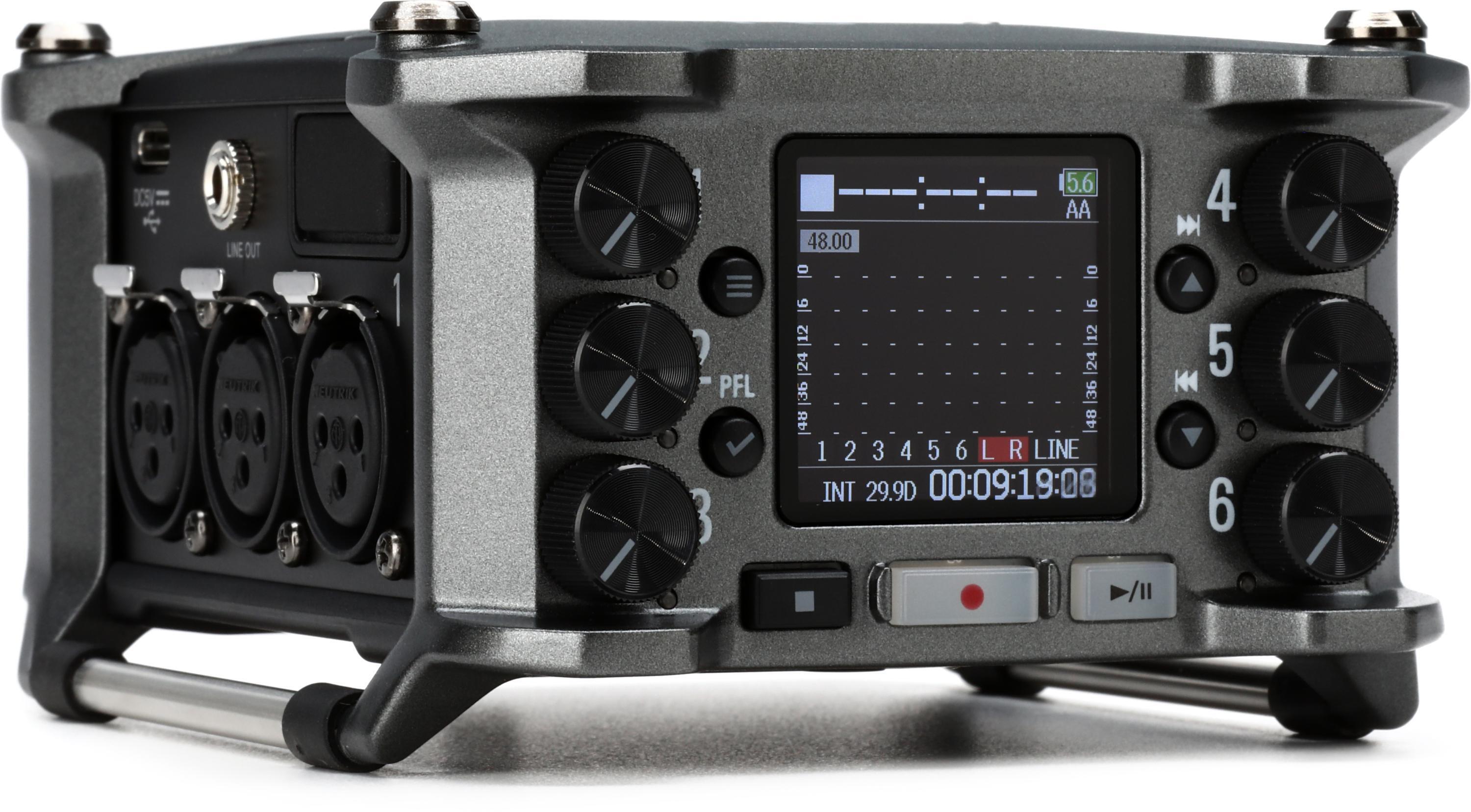 Zoom F6 Multitrack Field Recorder | Sweetwater