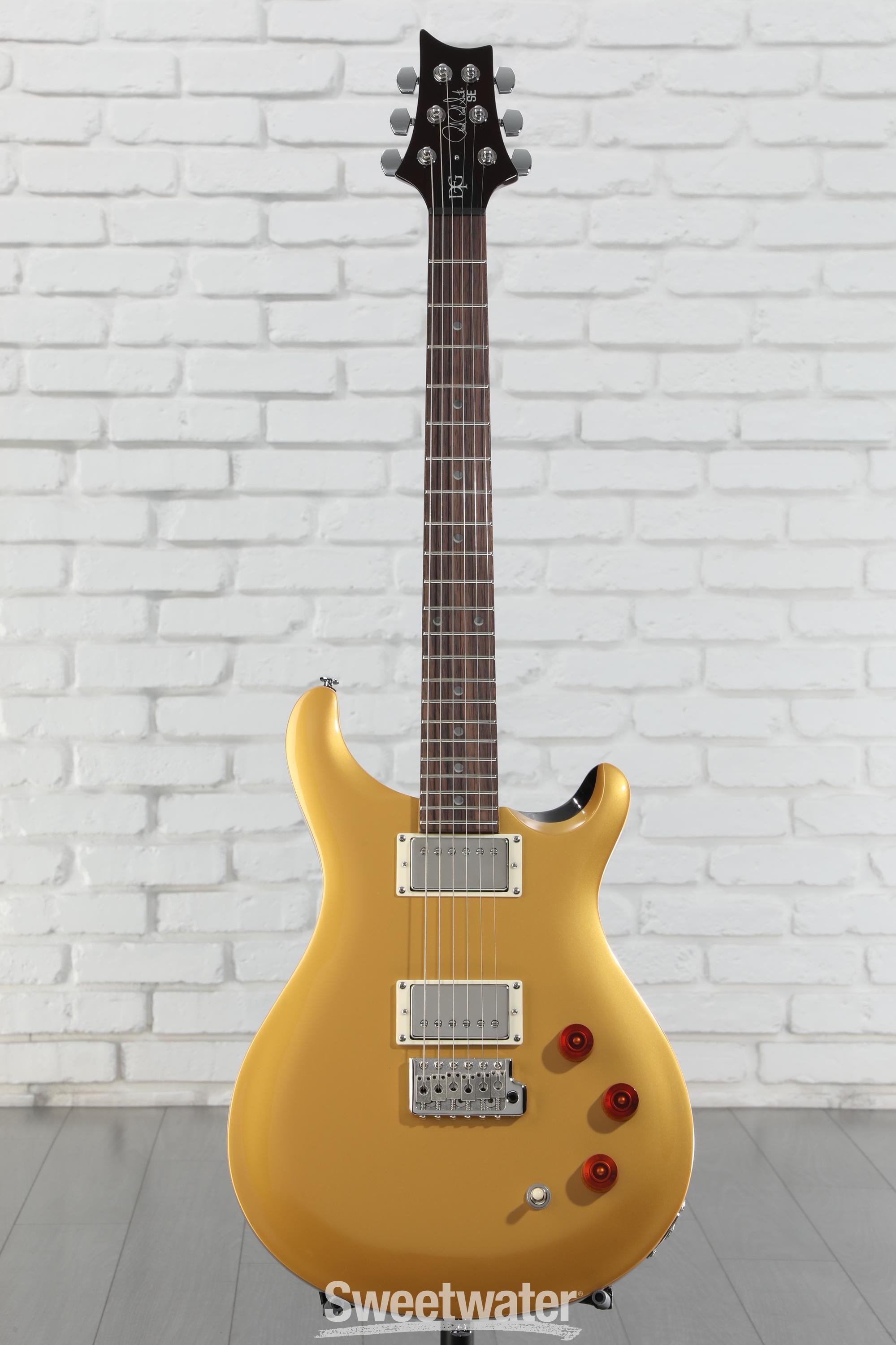 PRS SE DGT David Grissom Solidbody Electric Guitar - Gold