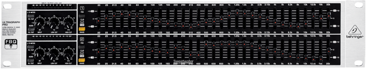 BEHRINGER FBQ3102 グラフィックイコライザー Amazon.com: Behringer Ultragraph Pro Fbq3102 Ultra-Musical