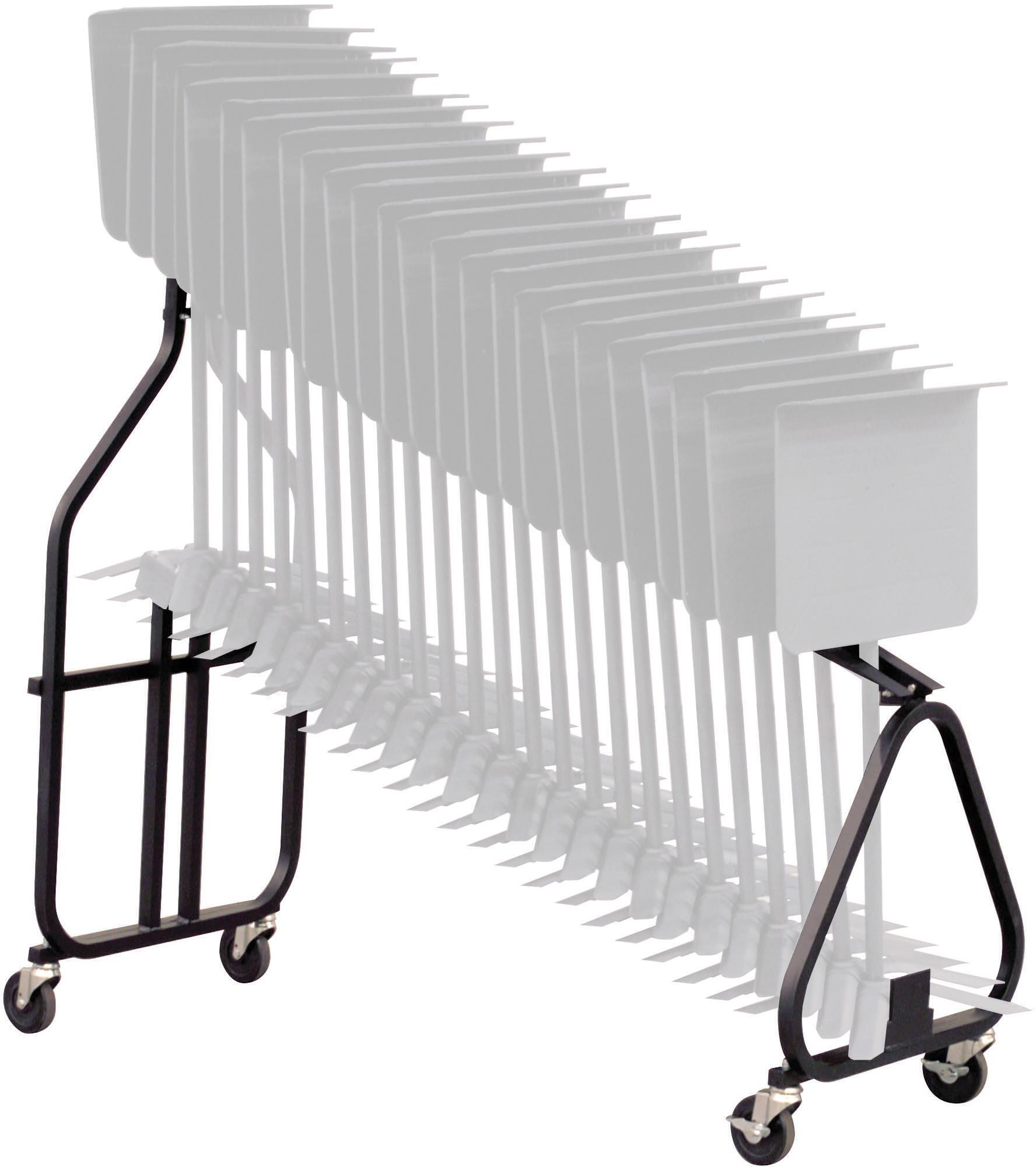 Photo of Hamilton KB100 Wheeled Music Stand Storage Cart