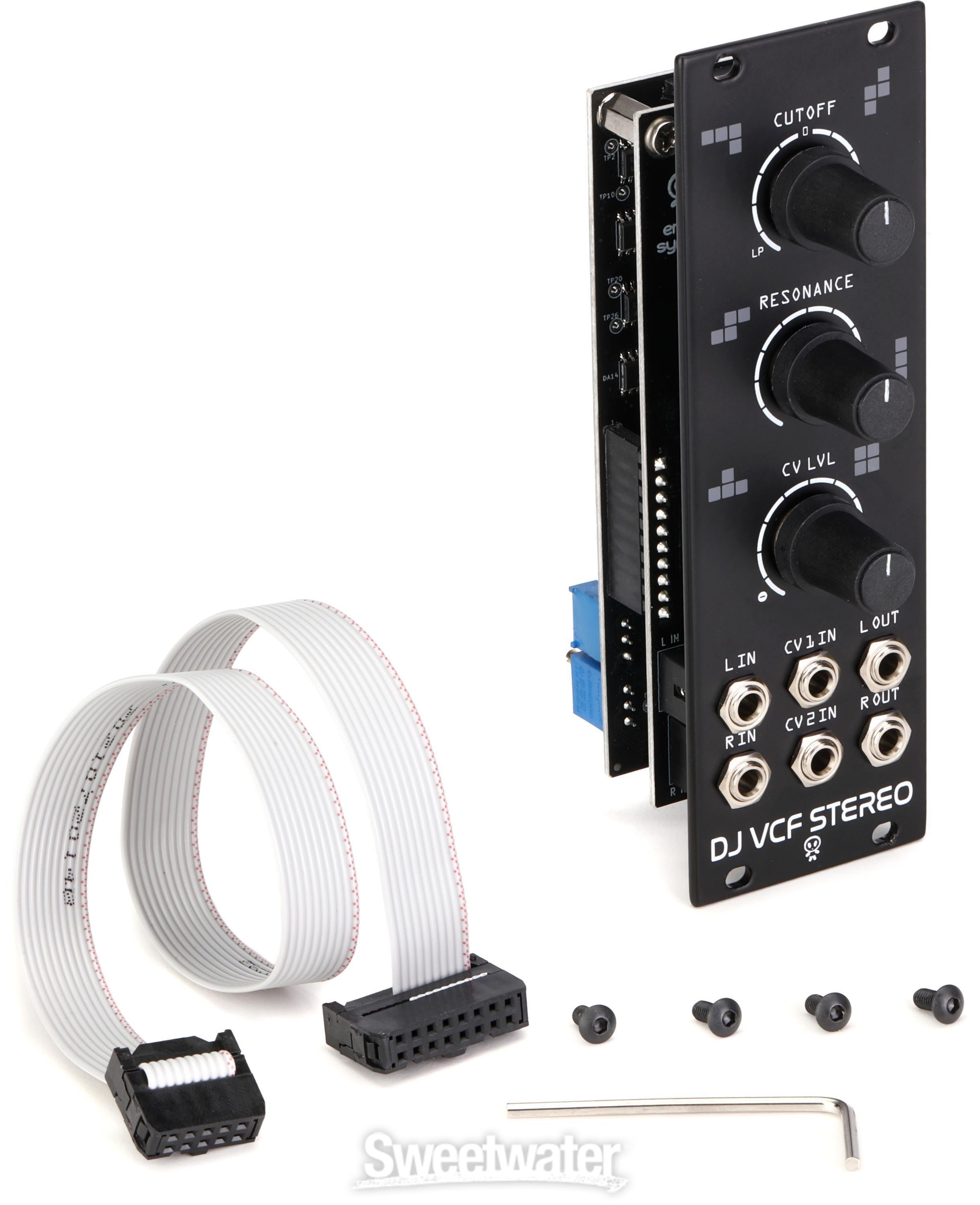 Erica Synths DJ VCF Stereo Eurorack Module | Sweetwater