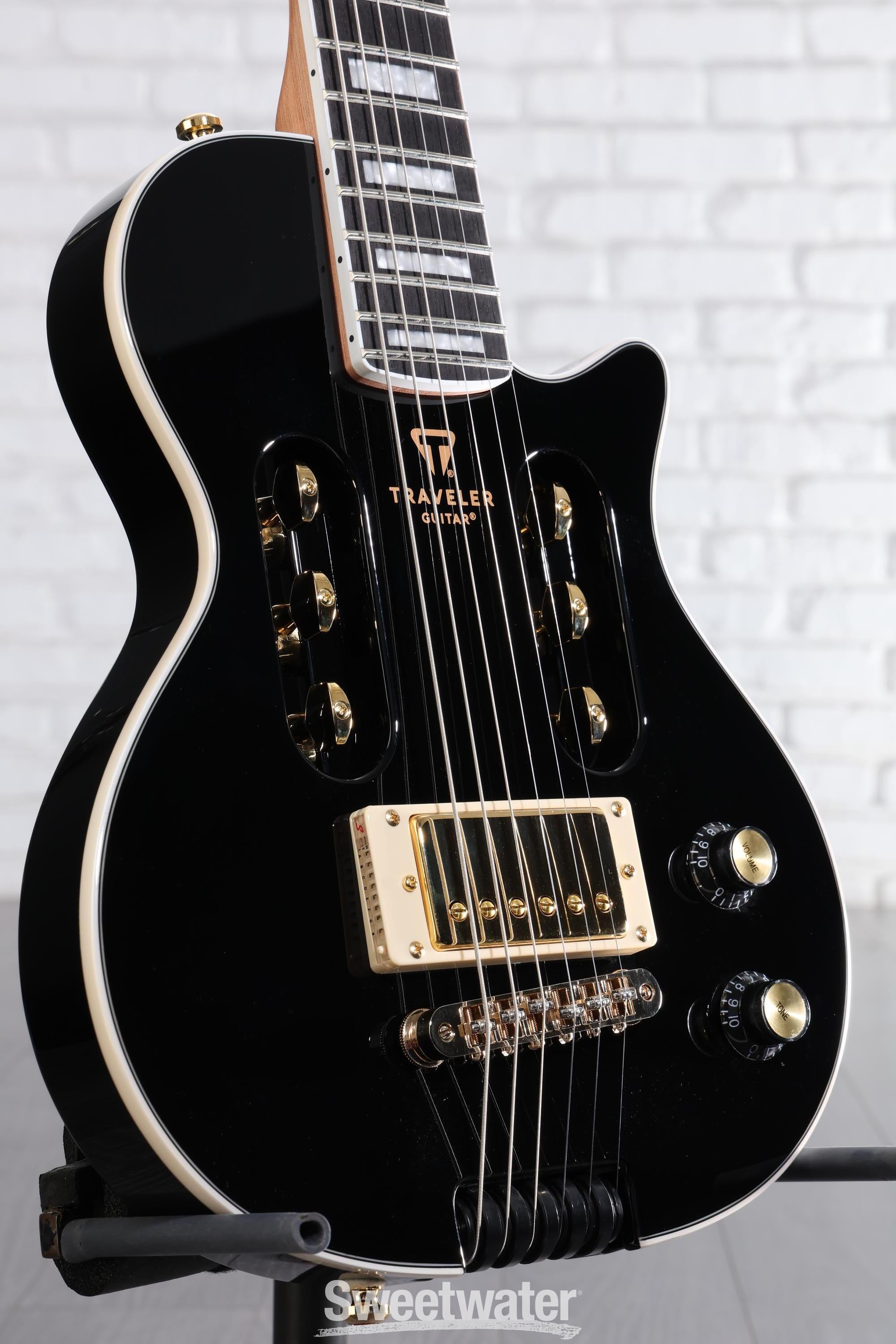 Photo of Traveler Guitar EG-1 Custom Electric Guitar - Gloss Black
