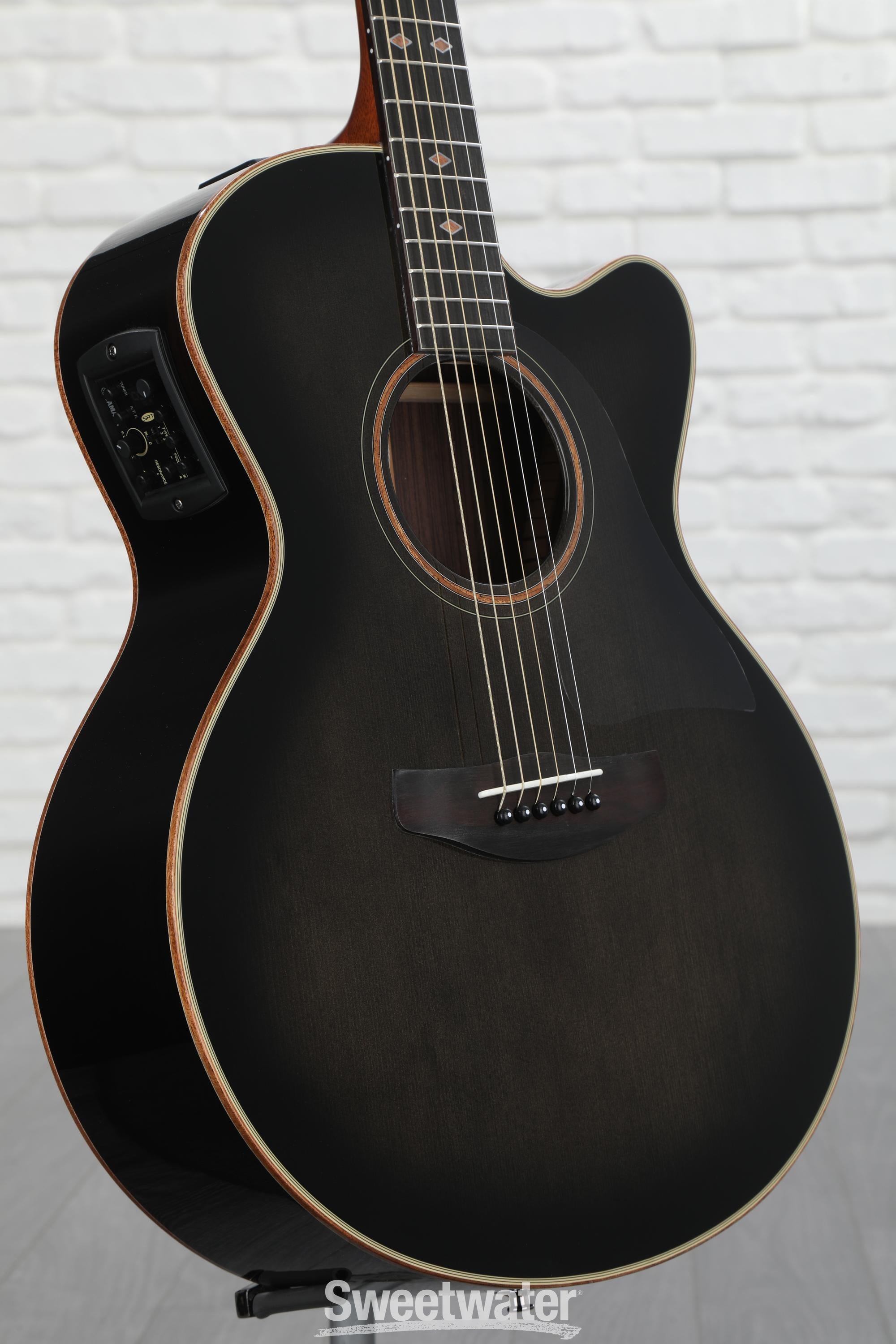 Yamaha CPX1200II Acoustic-Electric Guitar - Translucent Black