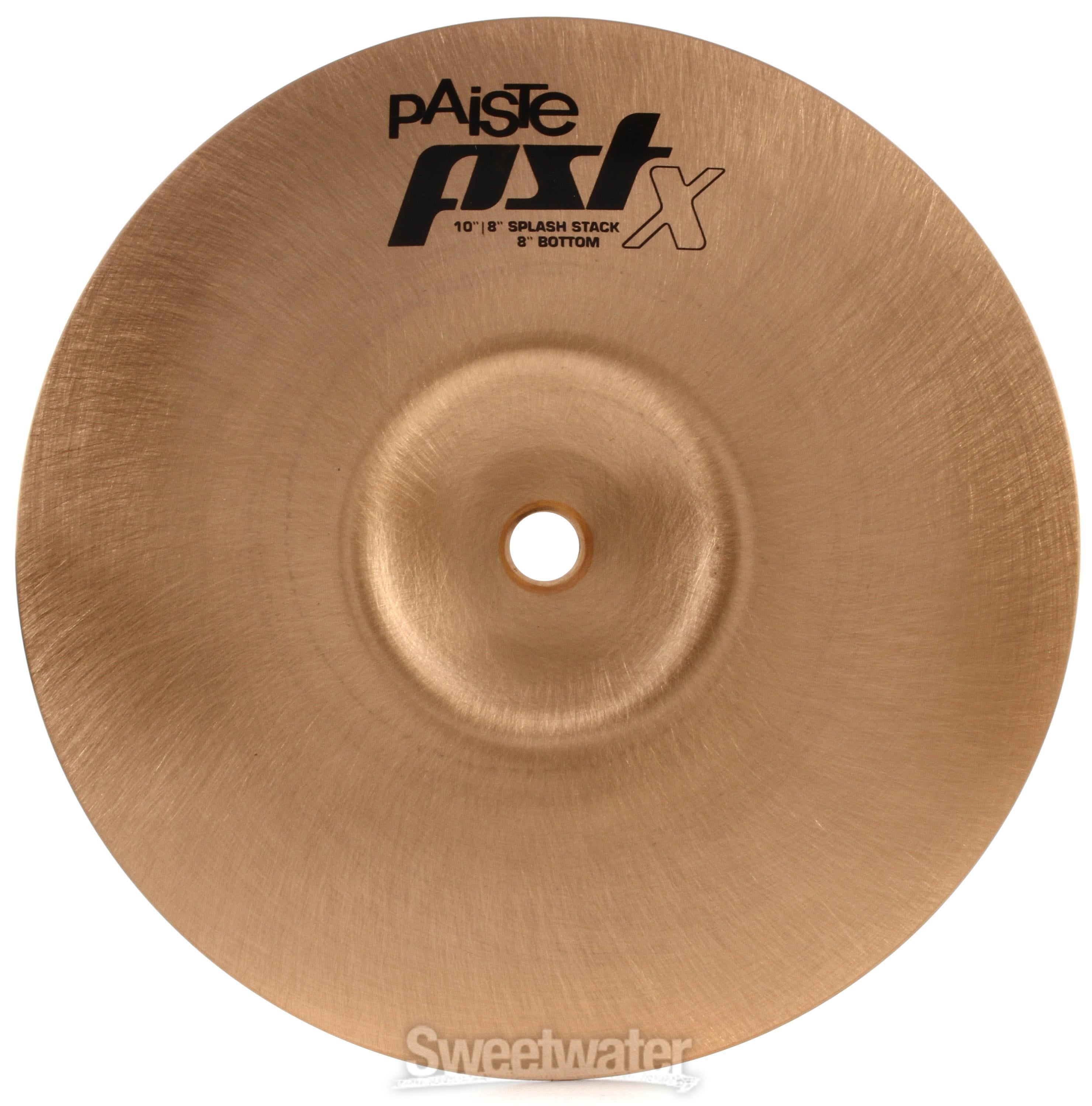 Paiste 10/8-inch PST X Splash Stack Cymbals