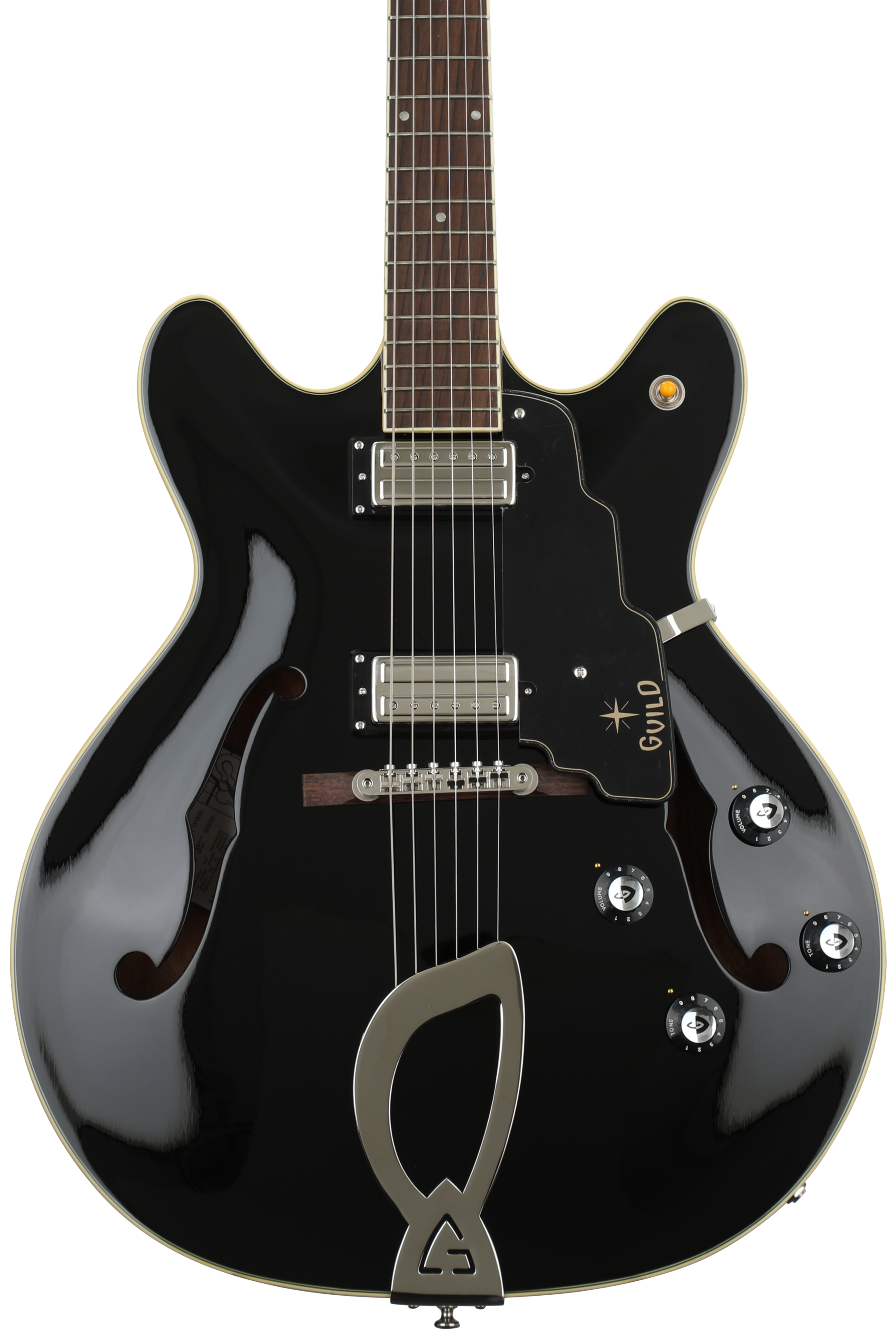 NEWモデル Guild Starfire Sweetwater | Black - IV ギター