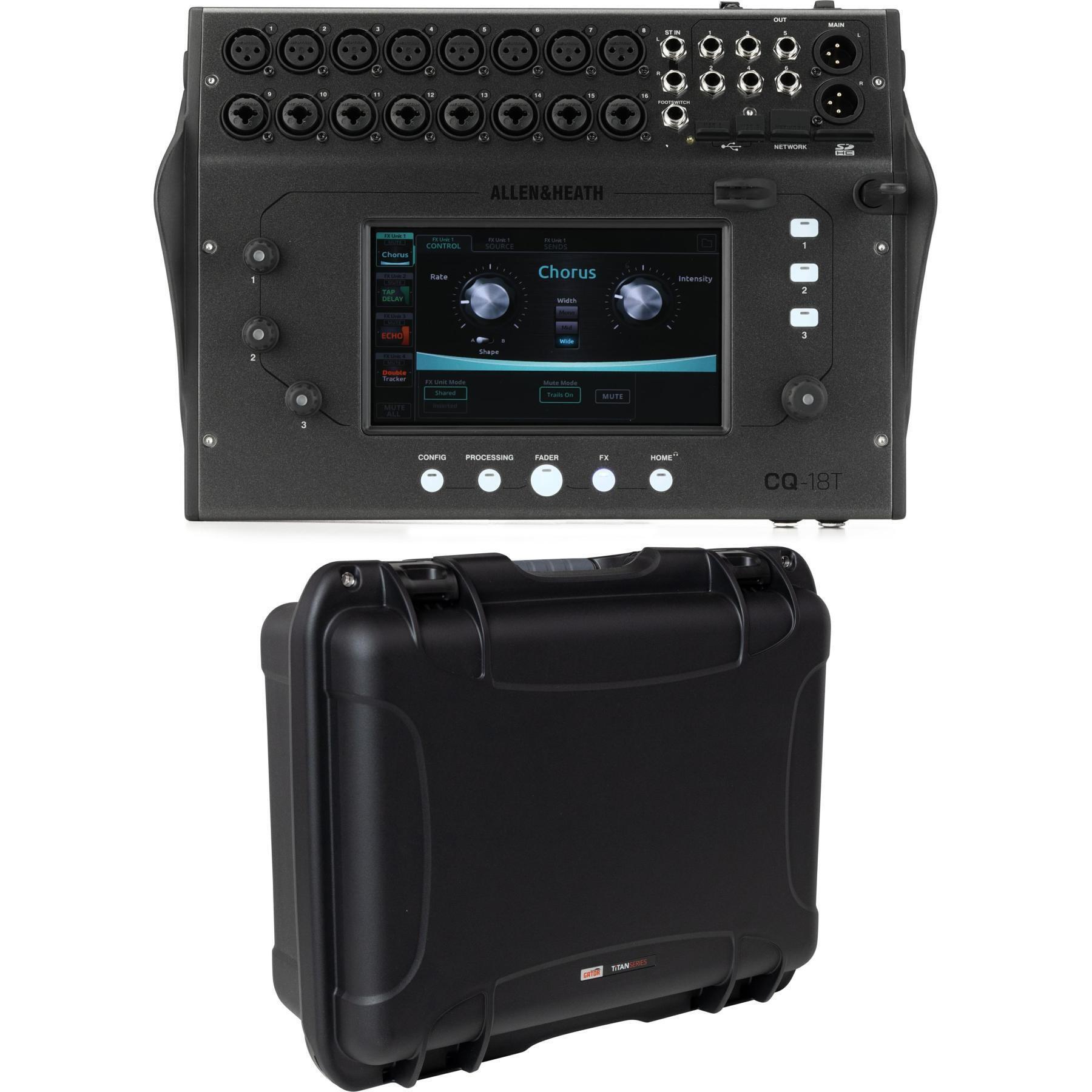 Allen & Heath CQ-18T 16-channel Digital Mixer with Titan Series