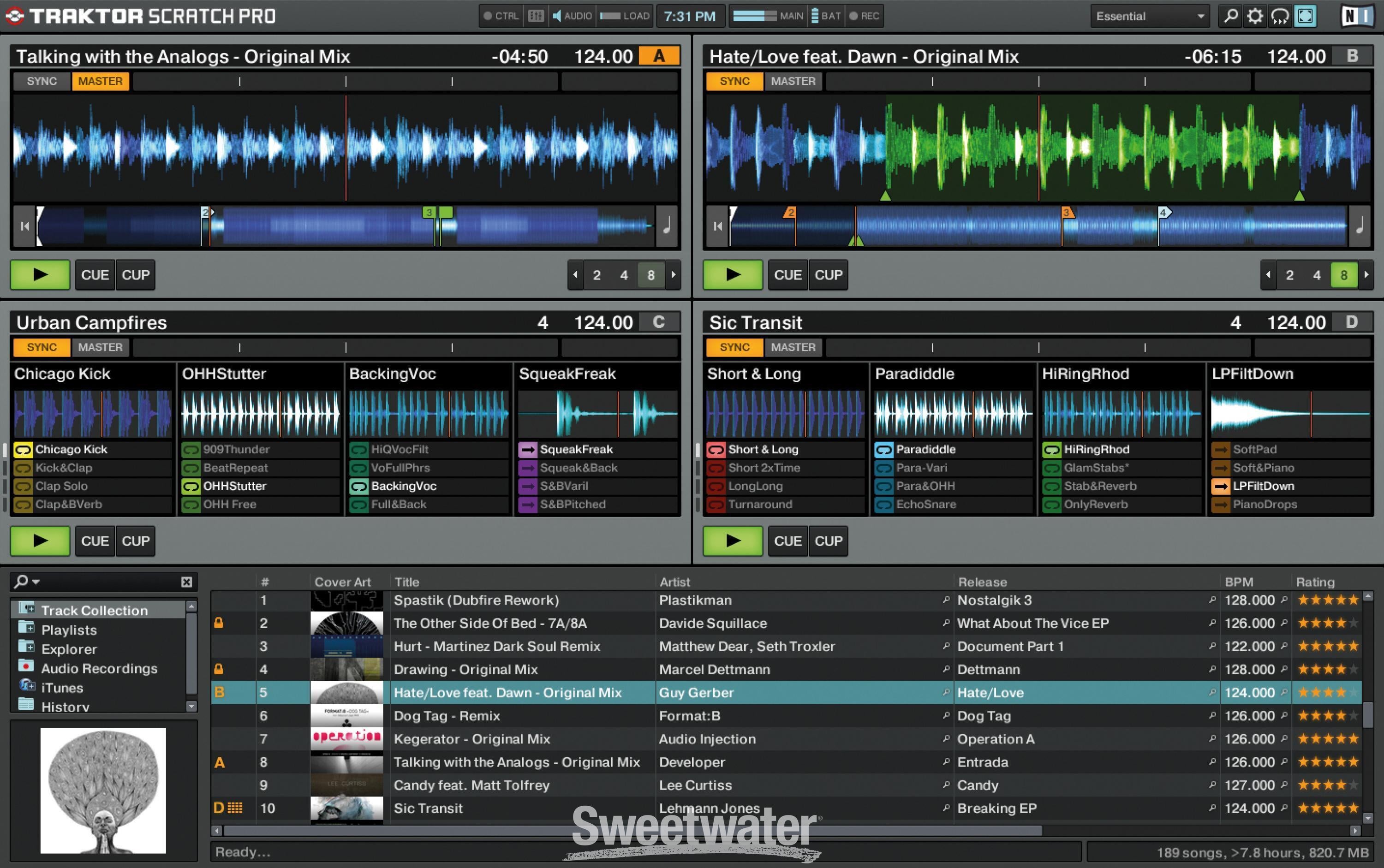 Native Instruments Traktor Scratch A10 | Sweetwater