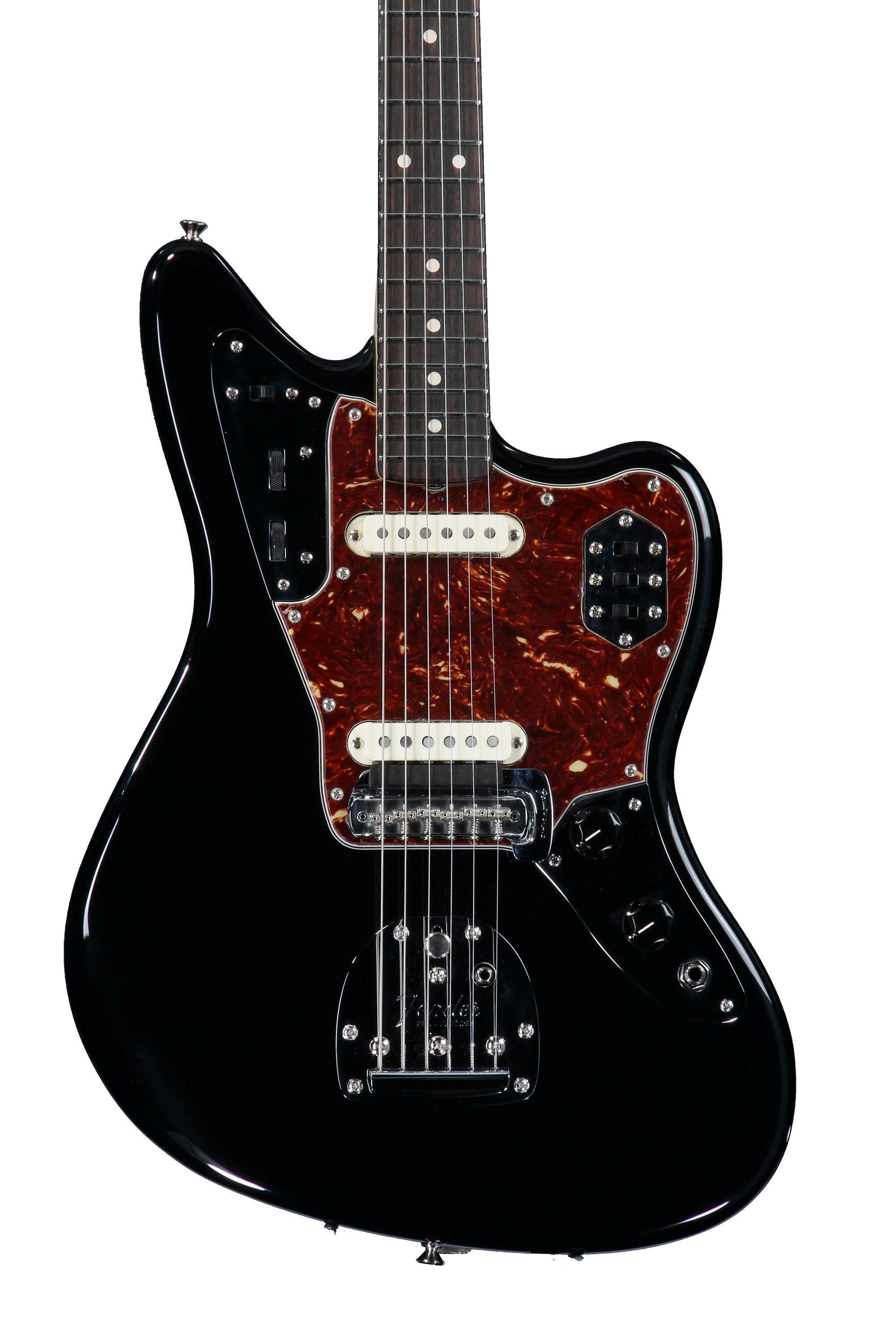 Fender USA American Vintage 62 Jaguar 黒 Fender American Vintage '62 Jaguar - Black / Relic Modified