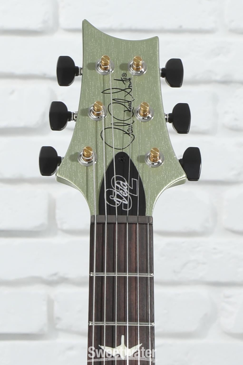 PRS S2 Vela Semi-Hollow Satin Electric Guitar - Mavis Mint Metallic