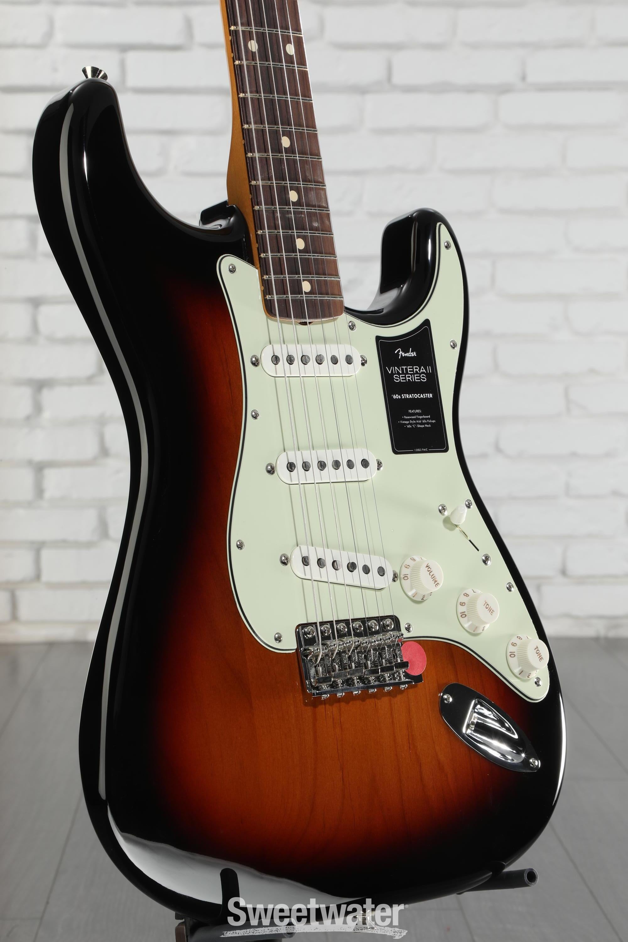 Fender Vintera Ⅱ 60s stratocaster Fender Vintera II '60s Stratocaster Electric Guitar 3-Color