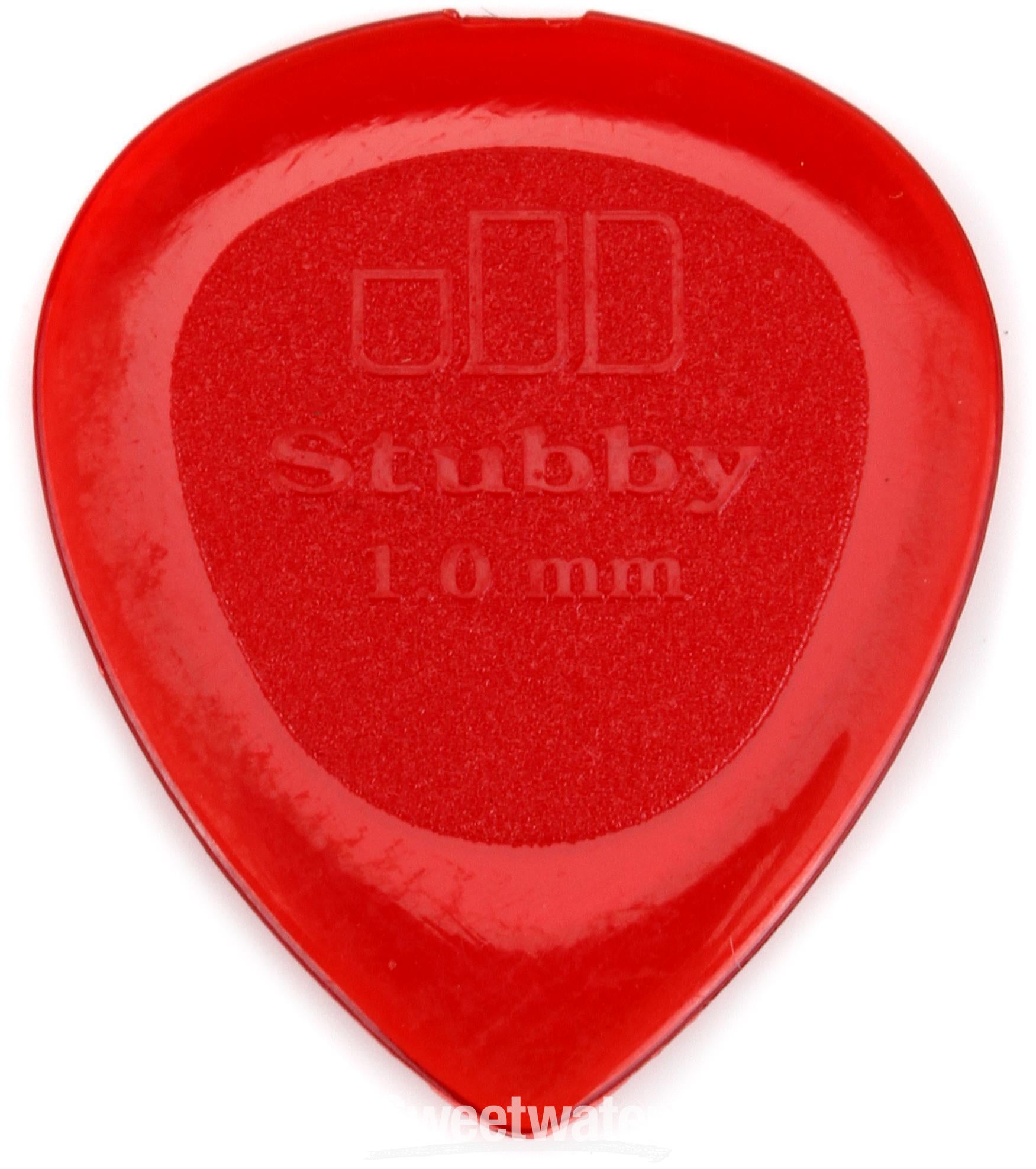 Dunlop 474P100 Stubby Jazz Guitar Picks 1.0mm 6-pack Dunlop 474P100 Stubby Jazz Guitar Picks 1.0mm 6-pack