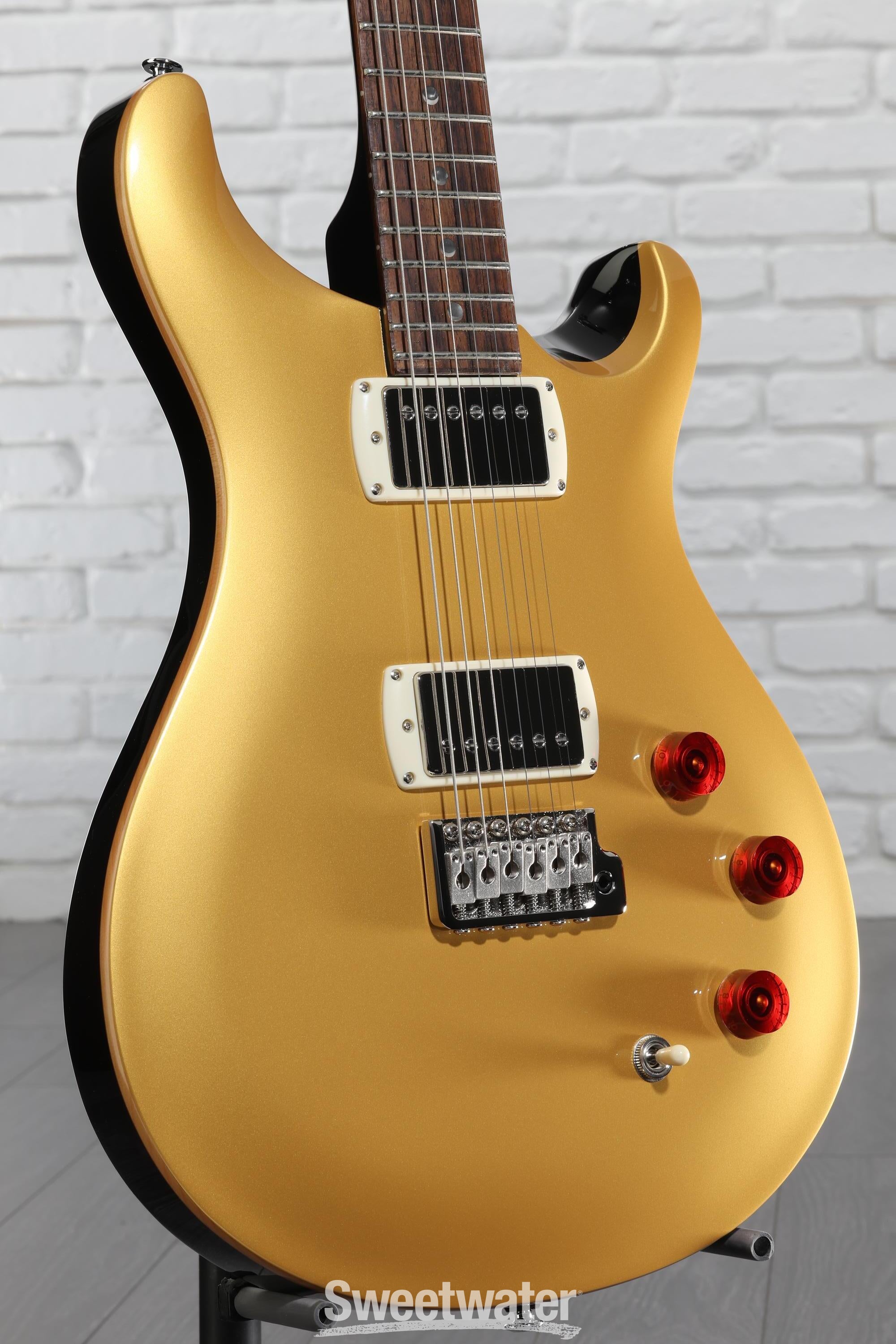 PRS SE DGT David Grissom Solidbody Electric Guitar - Gold Top