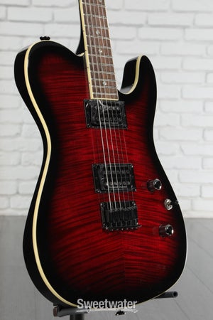 Photo of Fender Special Edition Custom Telecaster FMT HH - Black Cherry Burst