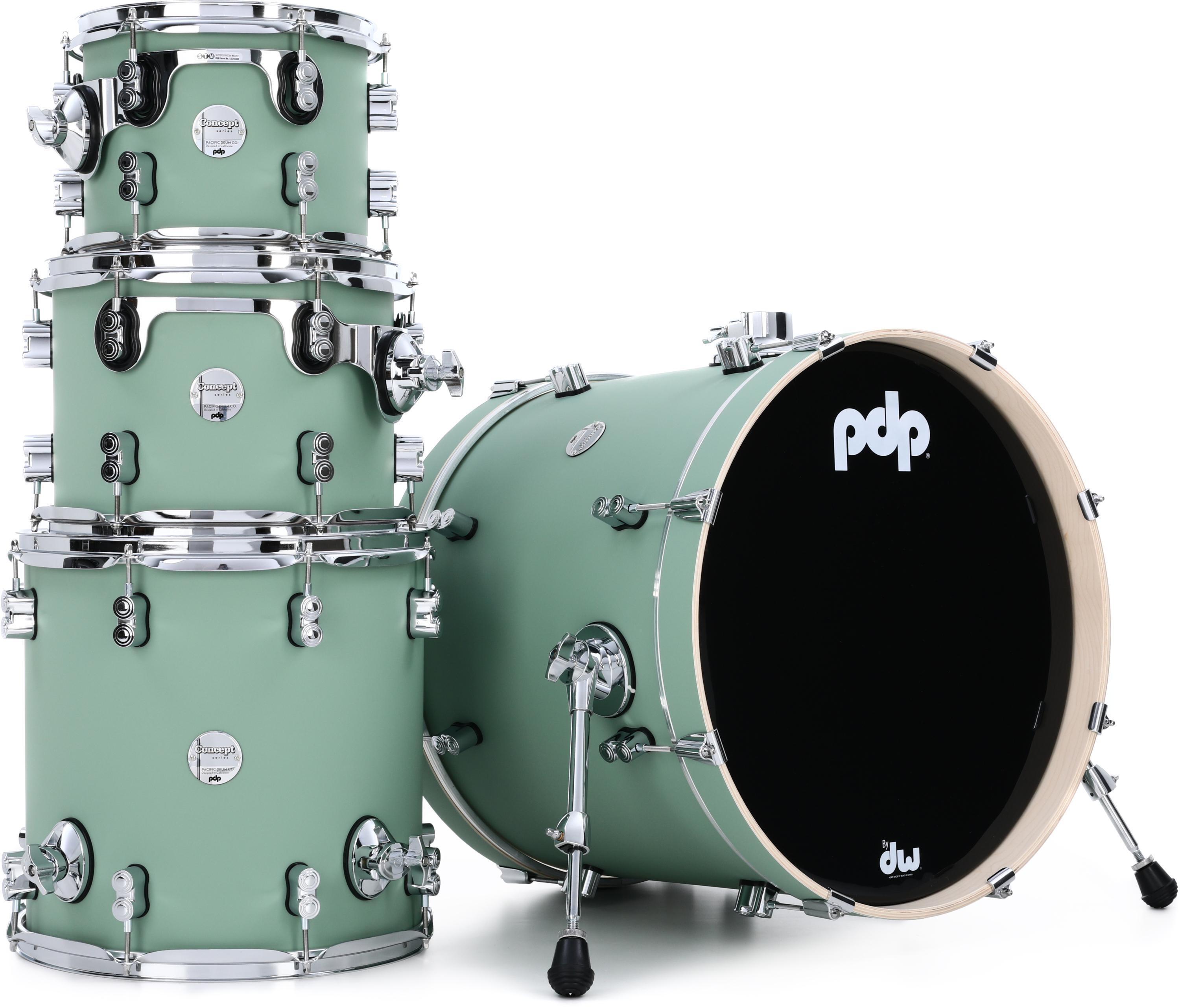 Photo of PDP Concept Maple 4-piece Shell Pack - Satin Seafoam