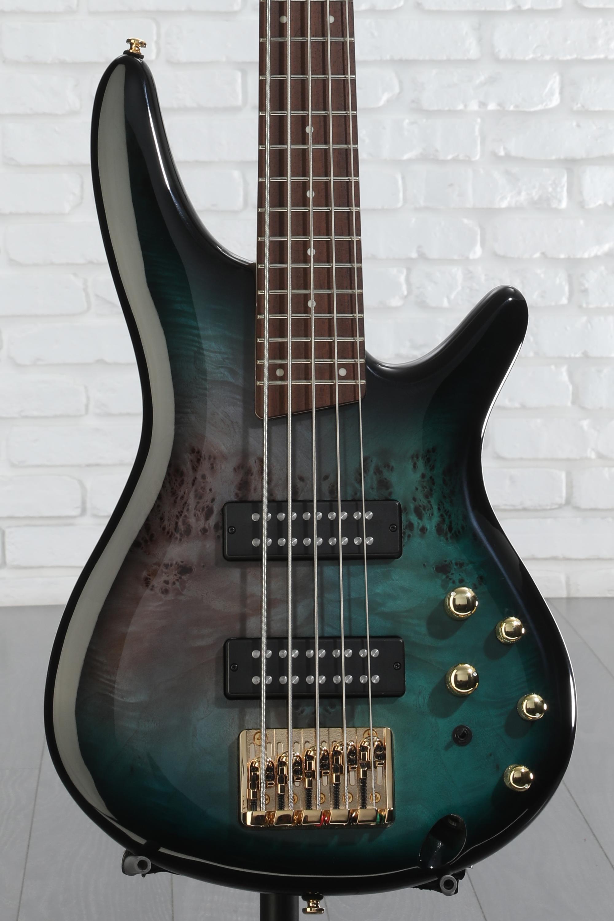 Ibanez SR405EPBDX 5-string Bass Guitar - Tropical Seafloor