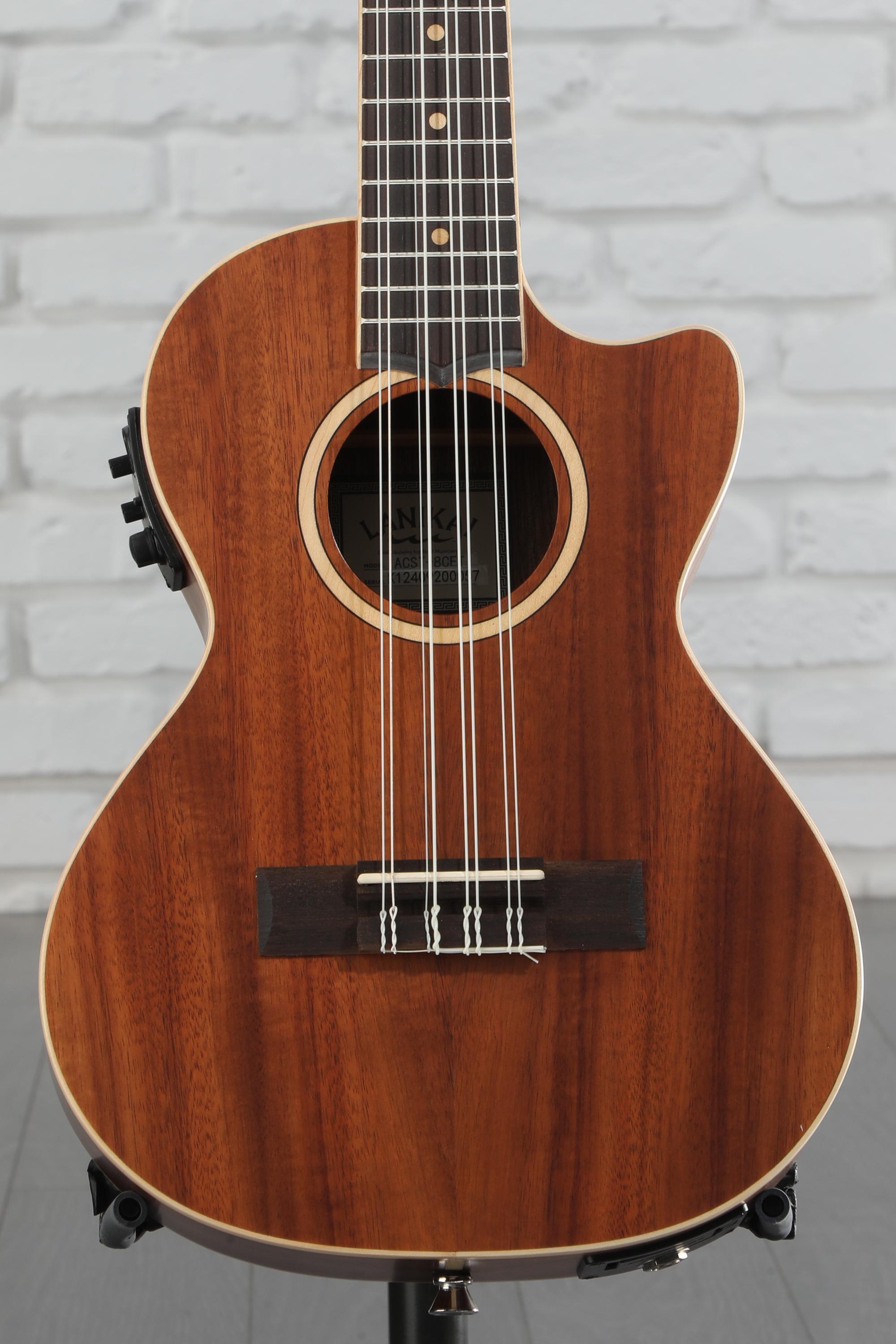 Lanikai ACST-8CET Tenor 8-String Acoustic-Electric Ukulele