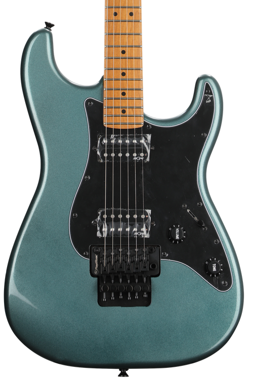 Squier Contemporary Stratocaster HH FR - Gunmetal Metallic