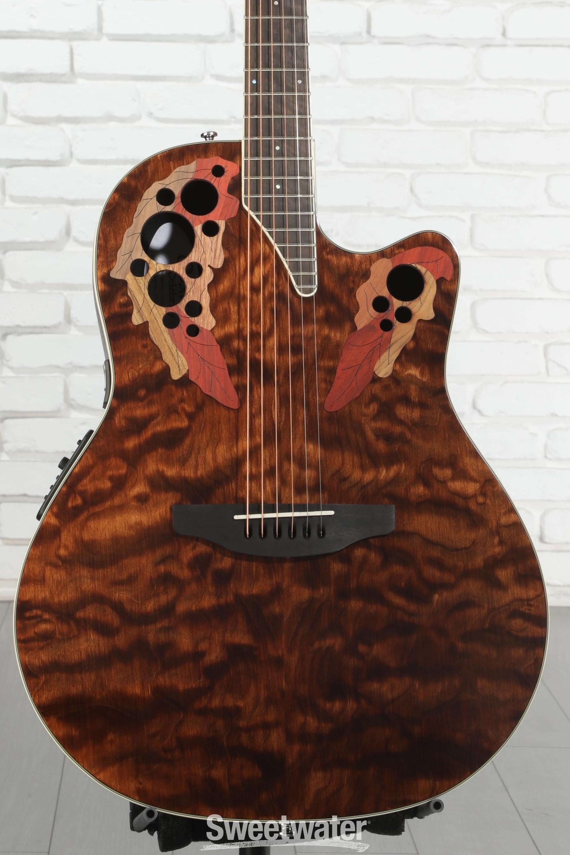 Ovation Celebrity Elite CE48P-TGE Super Shallow Acoustic-Electric