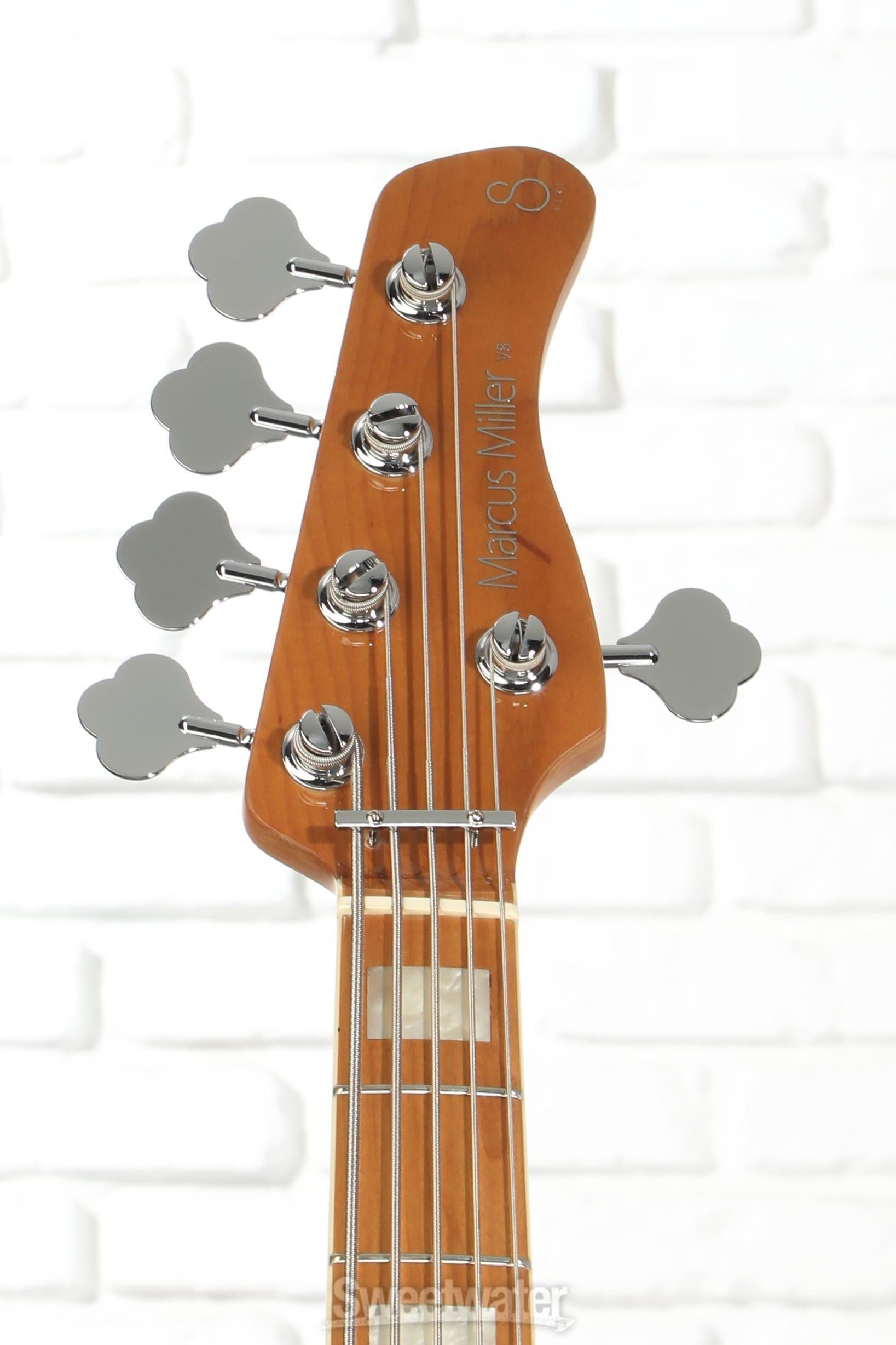 Sire Marcus Miller V8 5-string Bass Guitar - Natural | Sweetwater