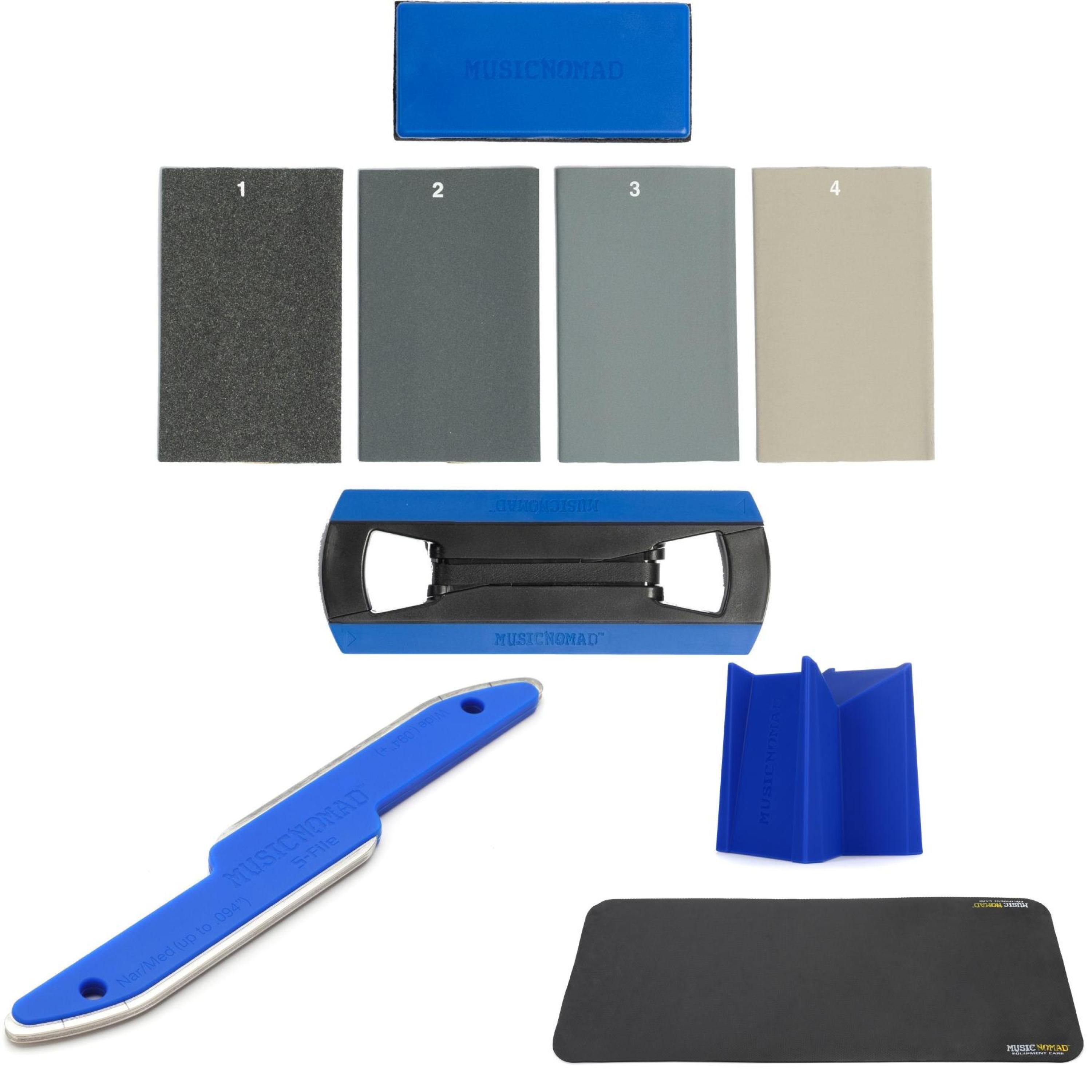 Photo of MusicNomad 6-piece Tracers Fret Finishing and Repair Bundle