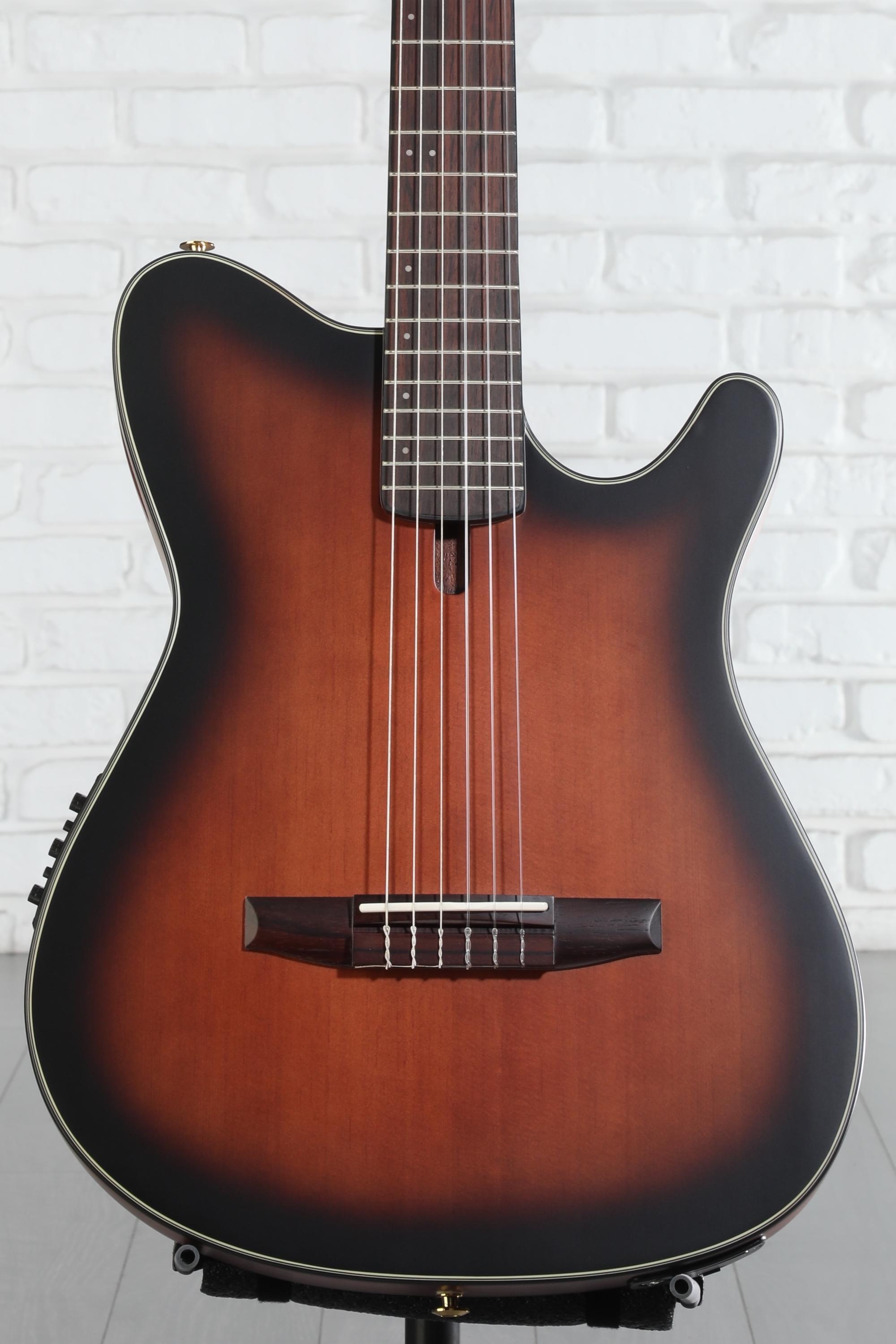 Ibanez FRH10N Thinline Nylon Acoustic-electric Guitar - Brown