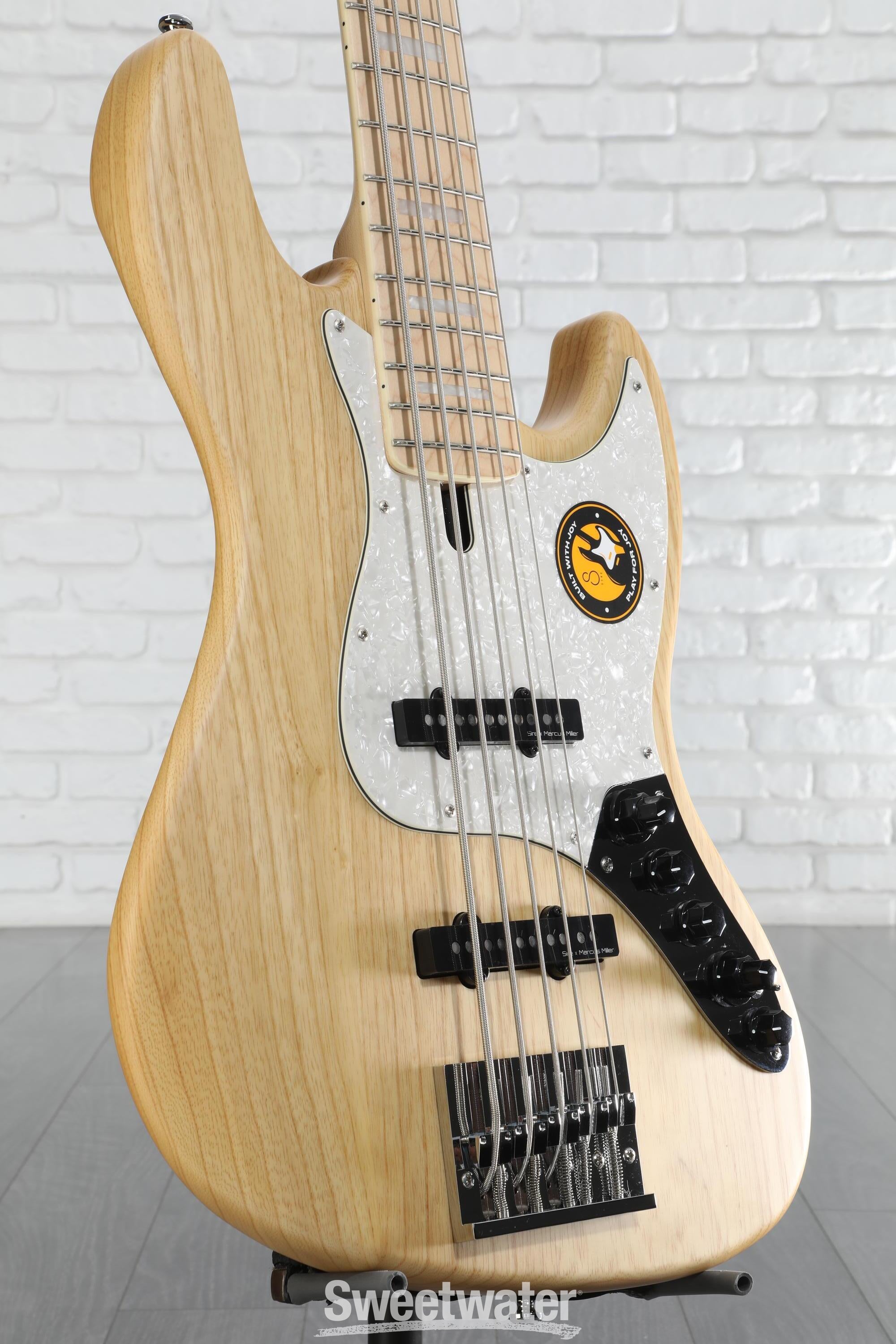 Sire Marcus Miller V7 Swamp Ash Reissue 5-string Bass Guitar
