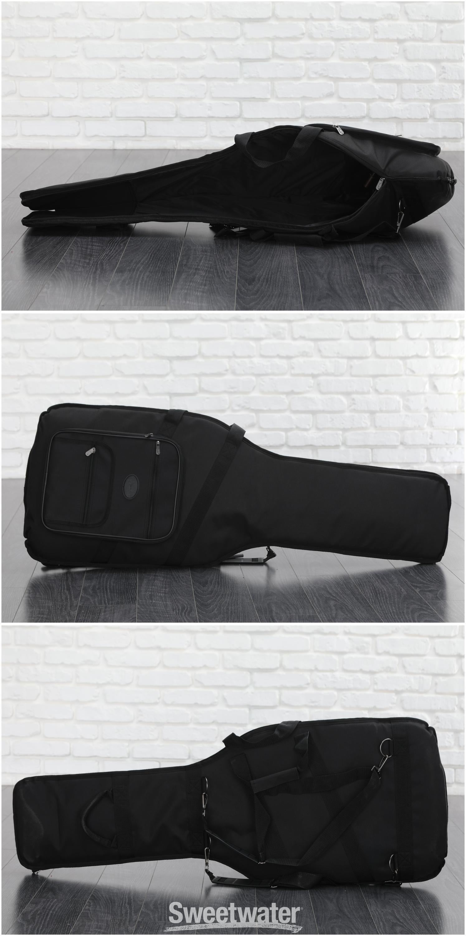 Fender JMJ Road Worn Mustang Bass - Black | Sweetwater