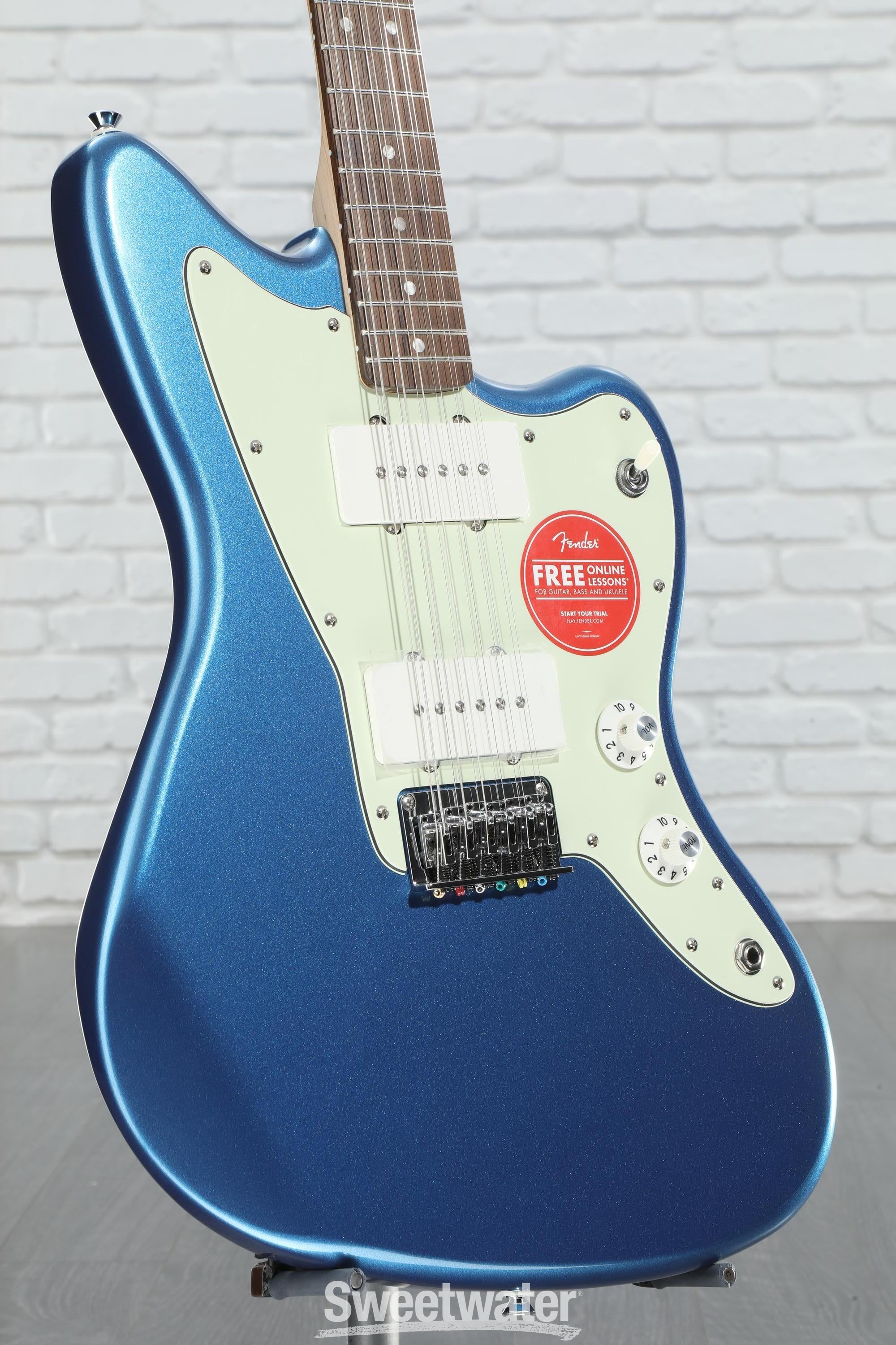 Squier Paranormal Jazzmaster XII 12-string Electric Guitar - Lake Placid Blue