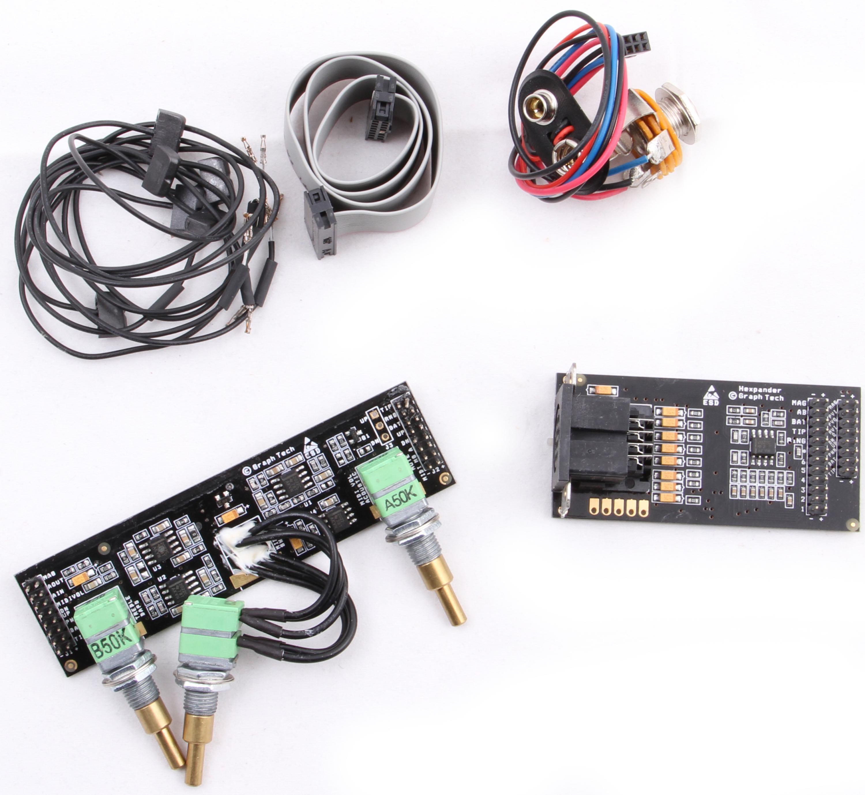 Graph Tech PK-8077-00 Ghost Acoustic MIDI System for Steel String ...