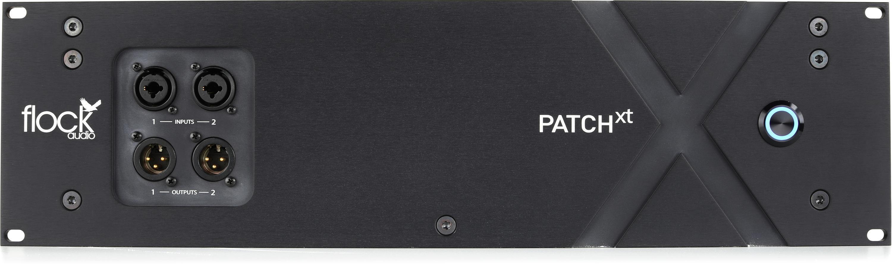 Flock Audio Patch XT 192point Digitally Controlled Analog Patchbay