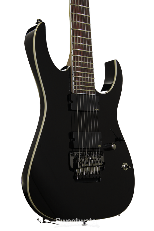 Ibanez RGIR27E - Iron Label, 7-string, Black | Sweetwater Ibanez RGIR27E - Iron Label, 7-string, Black | Sweetwater