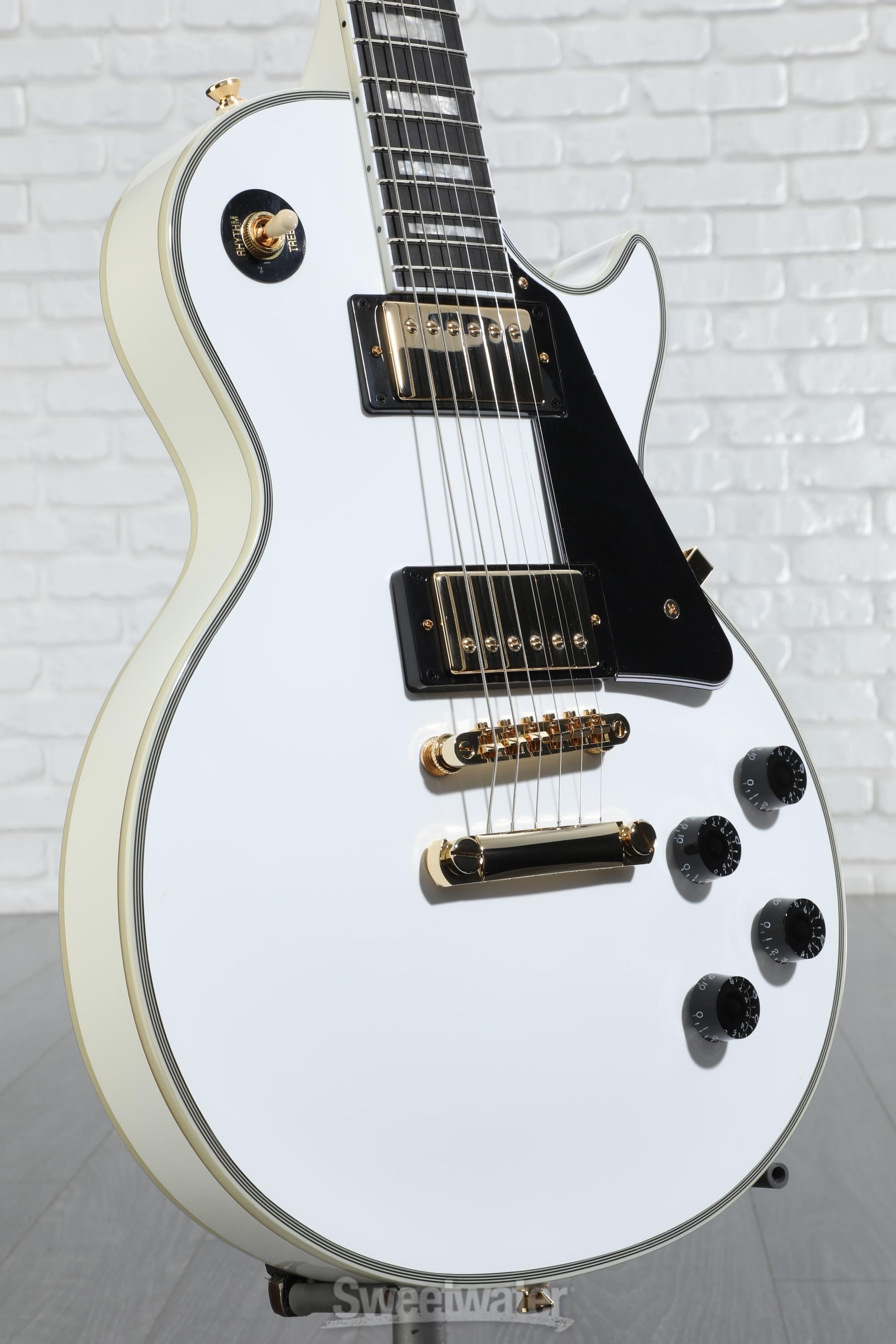 Epiphone Les Paul Custom Electric Guitar - Alpine White